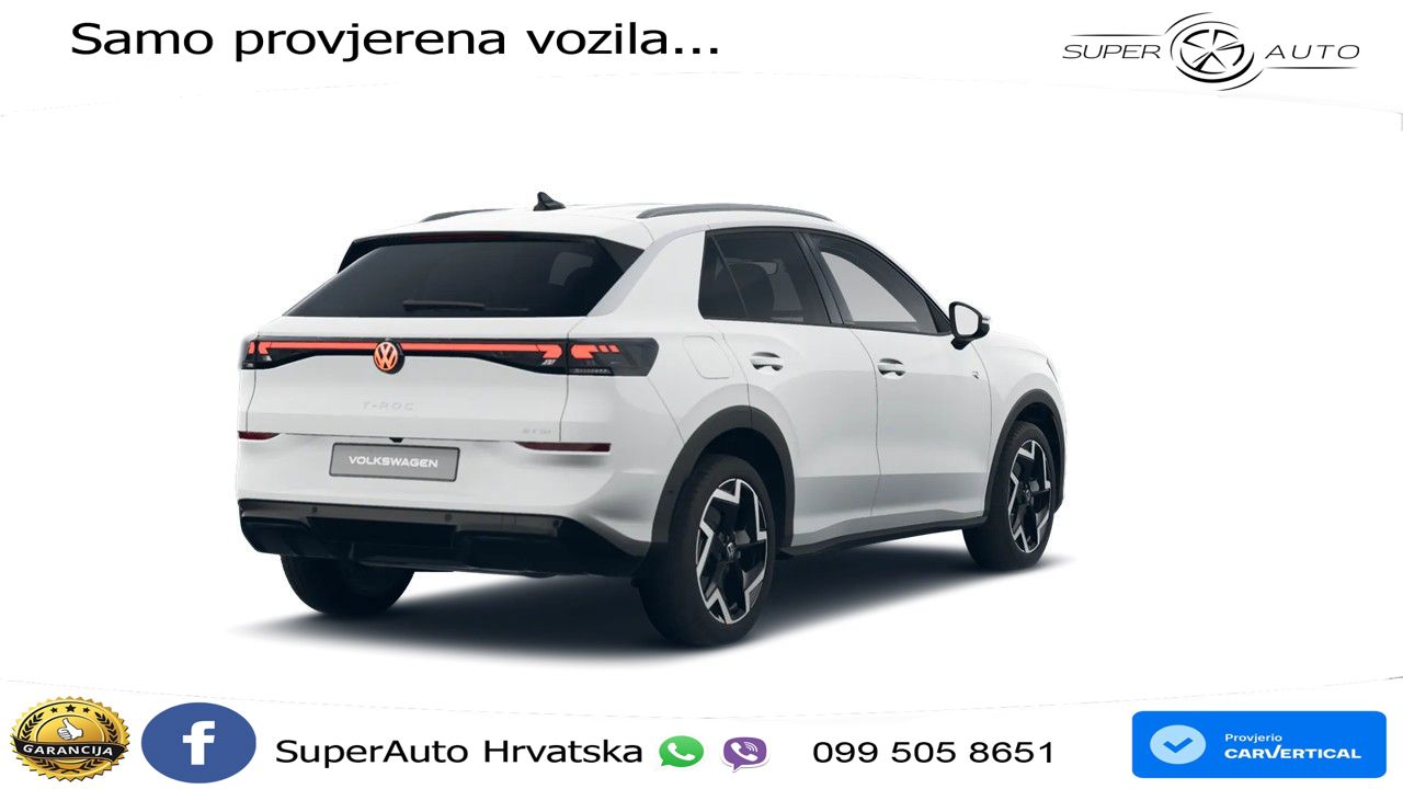 Volkswagen T-Roc 1.5 eTSI (150 KS)  DSG R-Line LED+GR SJED+ACC