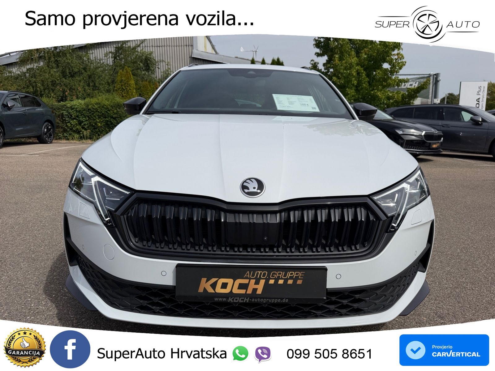Škoda Octavia Combi 1.5 TSI (150 KS) DSG SportLine LED+GR SJED+ACC