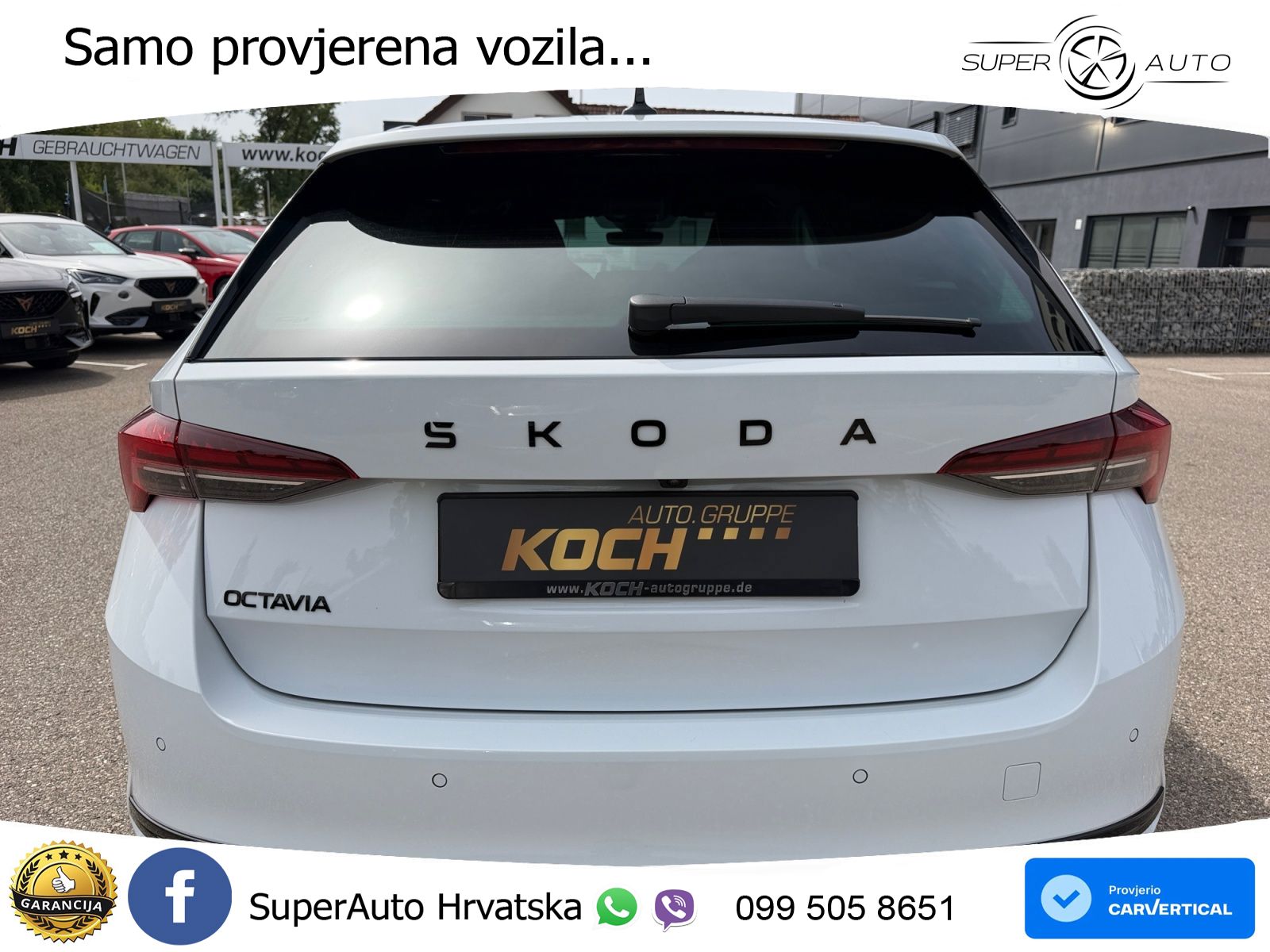 Škoda Octavia Combi 1.5 TSI (150 KS) DSG SportLine LED+GR SJED+ACC