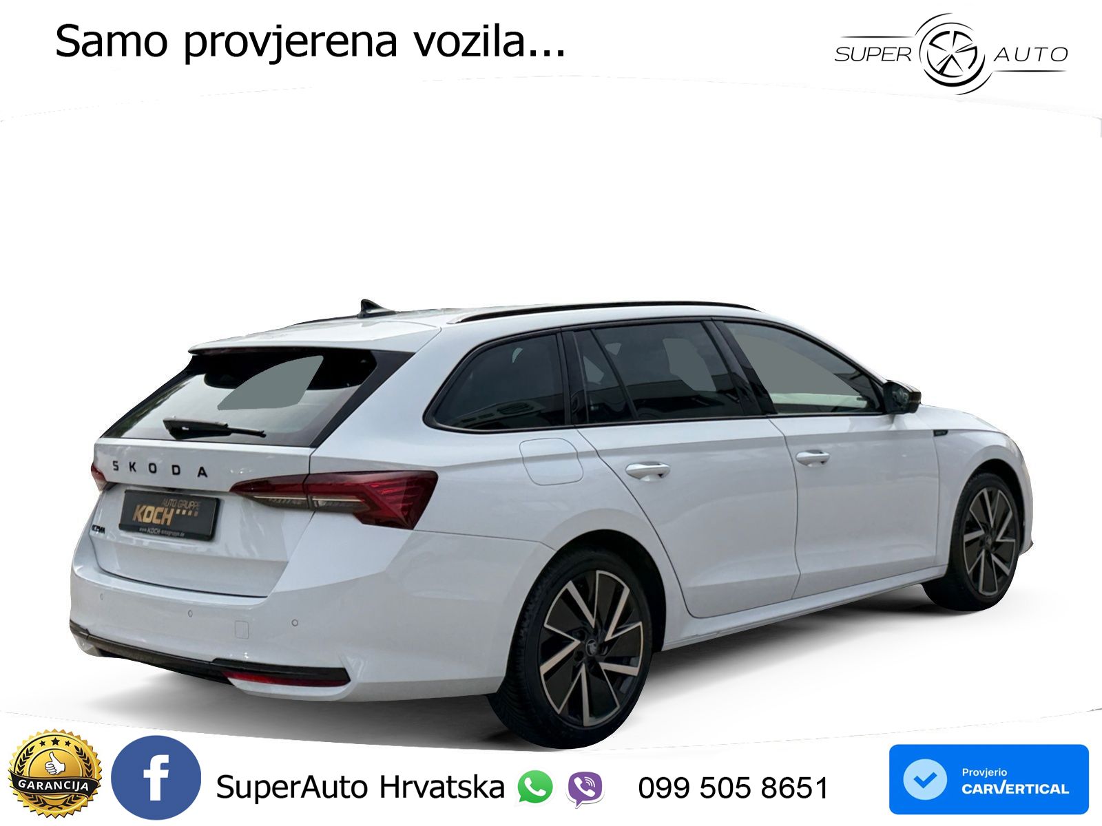 Škoda Octavia Combi 1.5 TSI (150 KS) DSG SportLine LED+GR SJED+ACC