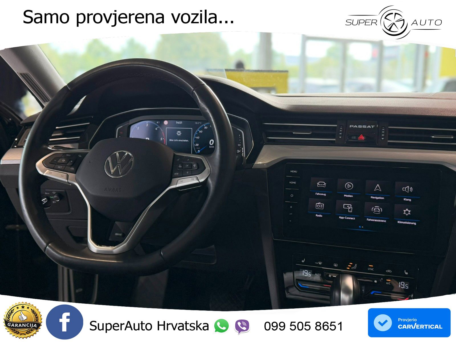 Volkswagen Passat Variant 2.0 TDI (200 KS) DSG Business LED+GR SJED+ACC