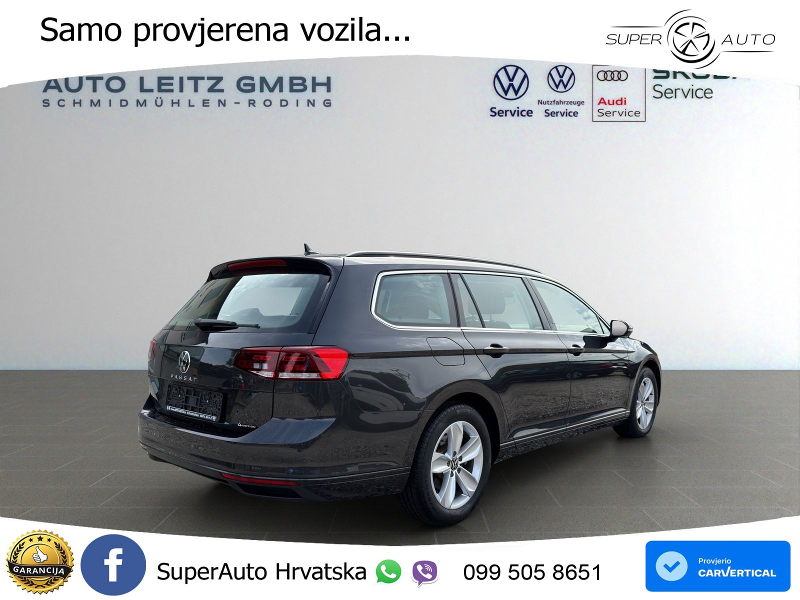 Volkswagen Passat Variant 2.0 TDI (200 KS) 4MOTION DSG Business LED+GR SJED+ACC