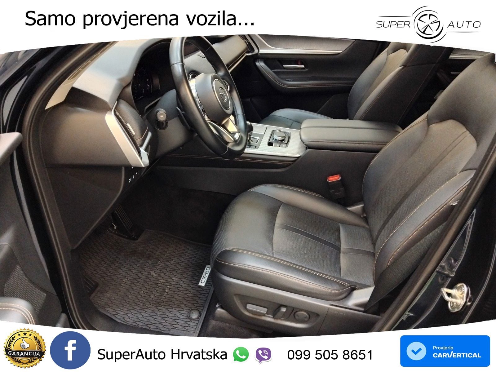 Mazda CX-60 2.5 e-Skyactiv (328 KS) AWD Automatic LED+GR SJED+ACC