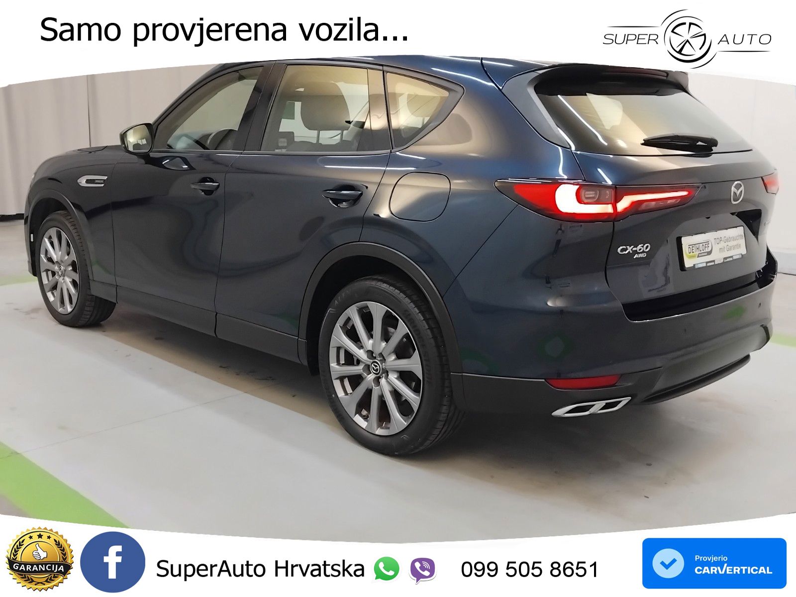 Mazda CX-60 2.5 e-Skyactiv (328 KS) AWD Automatic LED+GR SJED+ACC