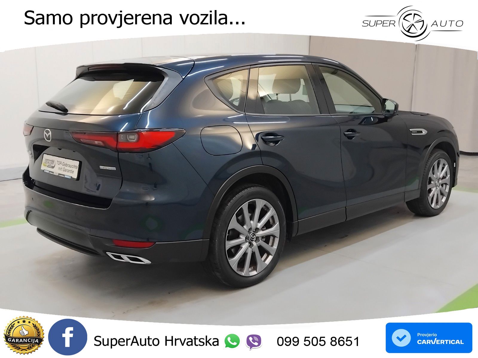 Mazda CX-60 2.5 e-Skyactiv (328 KS) AWD Automatic LED+GR SJED+ACC