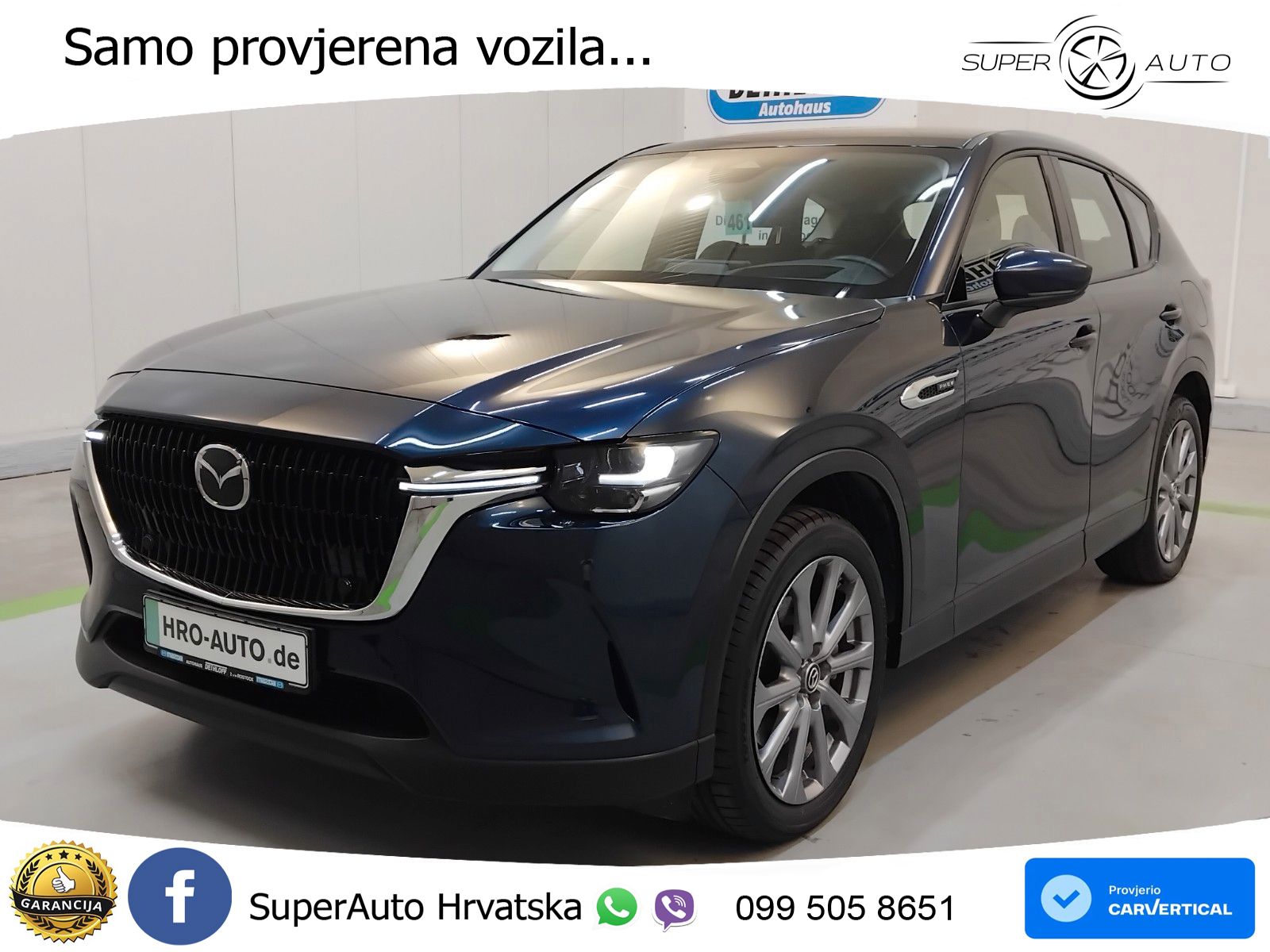 Mazda CX-60 2.5 e-Skyactiv (328 KS) AWD Automatic LED+GR SJED+ACC
