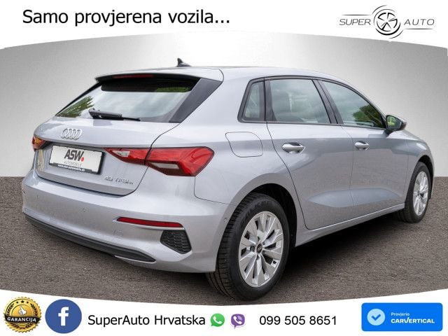 Audi A3 40 TFSIe (204 KS) S tronic LED+GR SJED+ACC