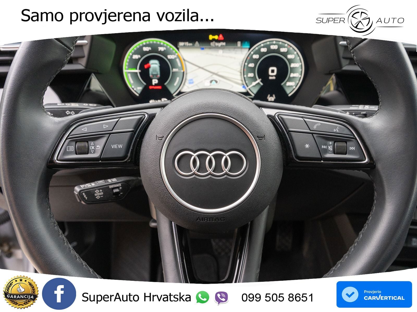 Audi A3 40 TFSIe (204 KS) S tronic LED+GR SJED+ACC