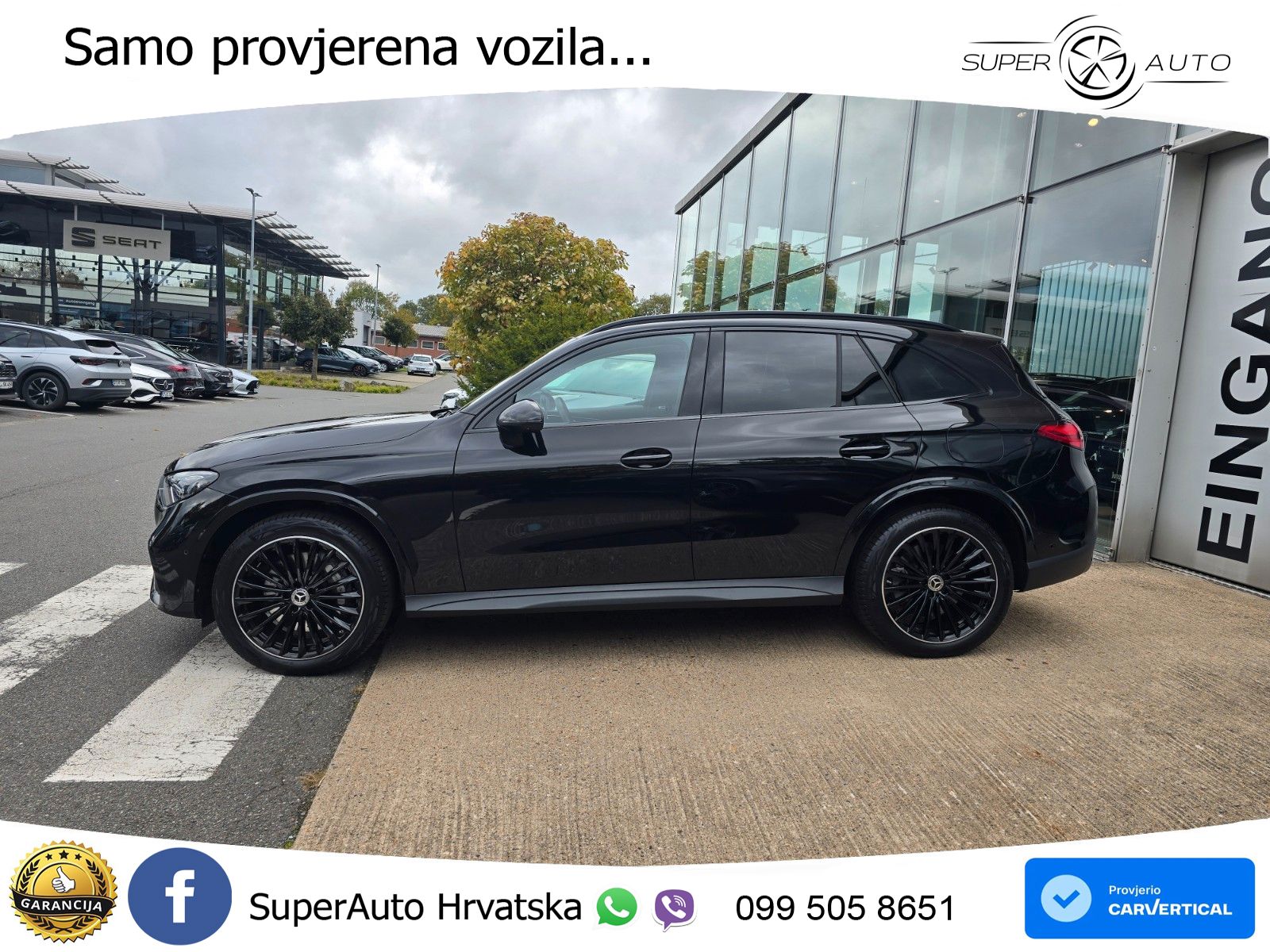 Mercedes GLC 300e (313 KS) 4MATIC 9G-TRONIC AMG ZRAČNI+ACC+GR SJED+360+PANO