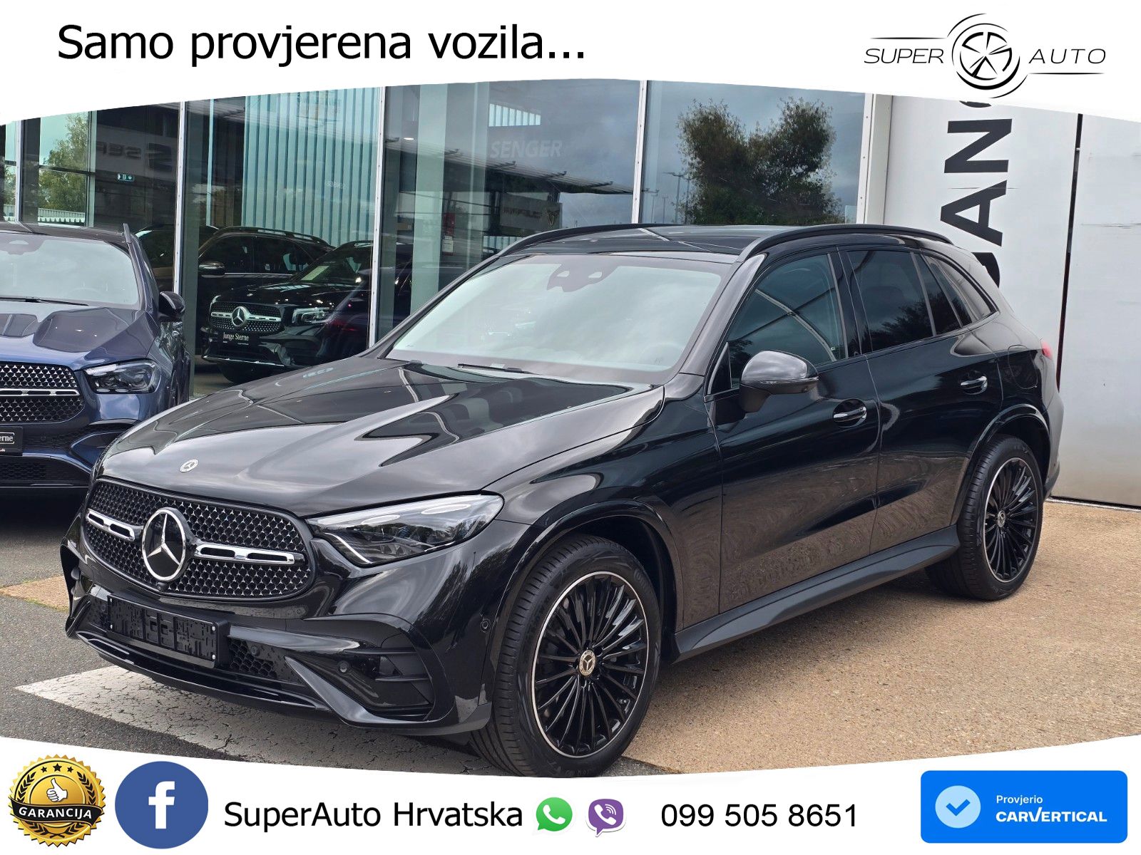 Mercedes GLC 300e (313 KS) 4MATIC 9G-TRONIC AMG ZRAČNI+ACC+GR SJED+360+PANO