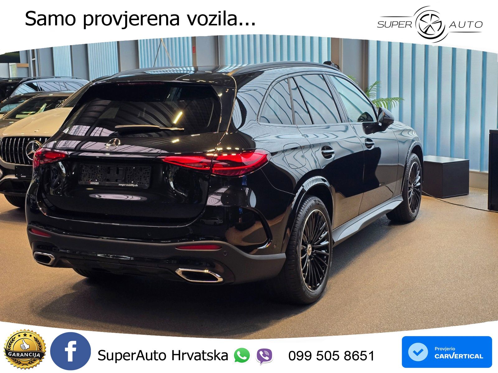 Mercedes GLC 300e (313 KS) 4MATIC 9G-TRONIC AMG ZRAČNI+ACC+GR SJED+360+PANO