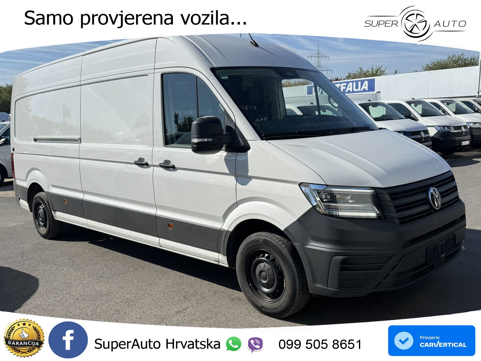 Volkswagen Crafter Kasten 35 LR Maxi L3H2 Kamera*LED*MFL 140 KS