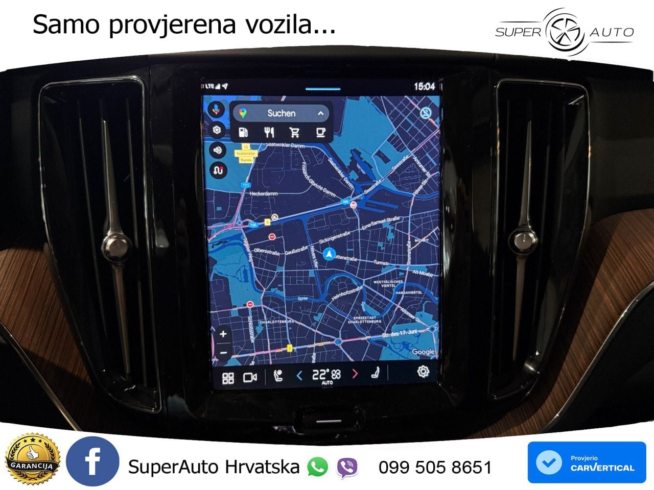 Volvo XC60 B5 Benzin AWD Geartronic ZRAČNI+ACC+4xGR SJED+KAM