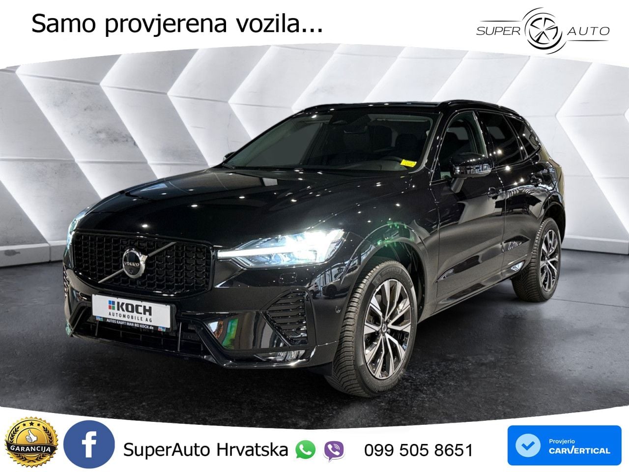 Volvo XC60 B5 Benzin AWD Geartronic ZRAČNI+ACC+4xGR SJED+KAM