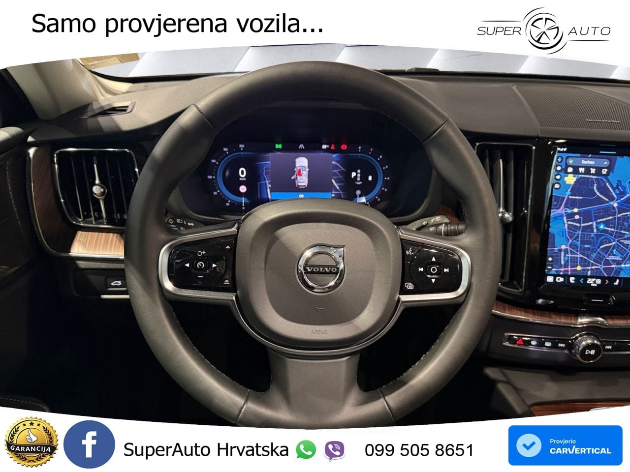 Volvo XC60 B5 Benzin AWD Geartronic ZRAČNI+ACC+4xGR SJED+KAM