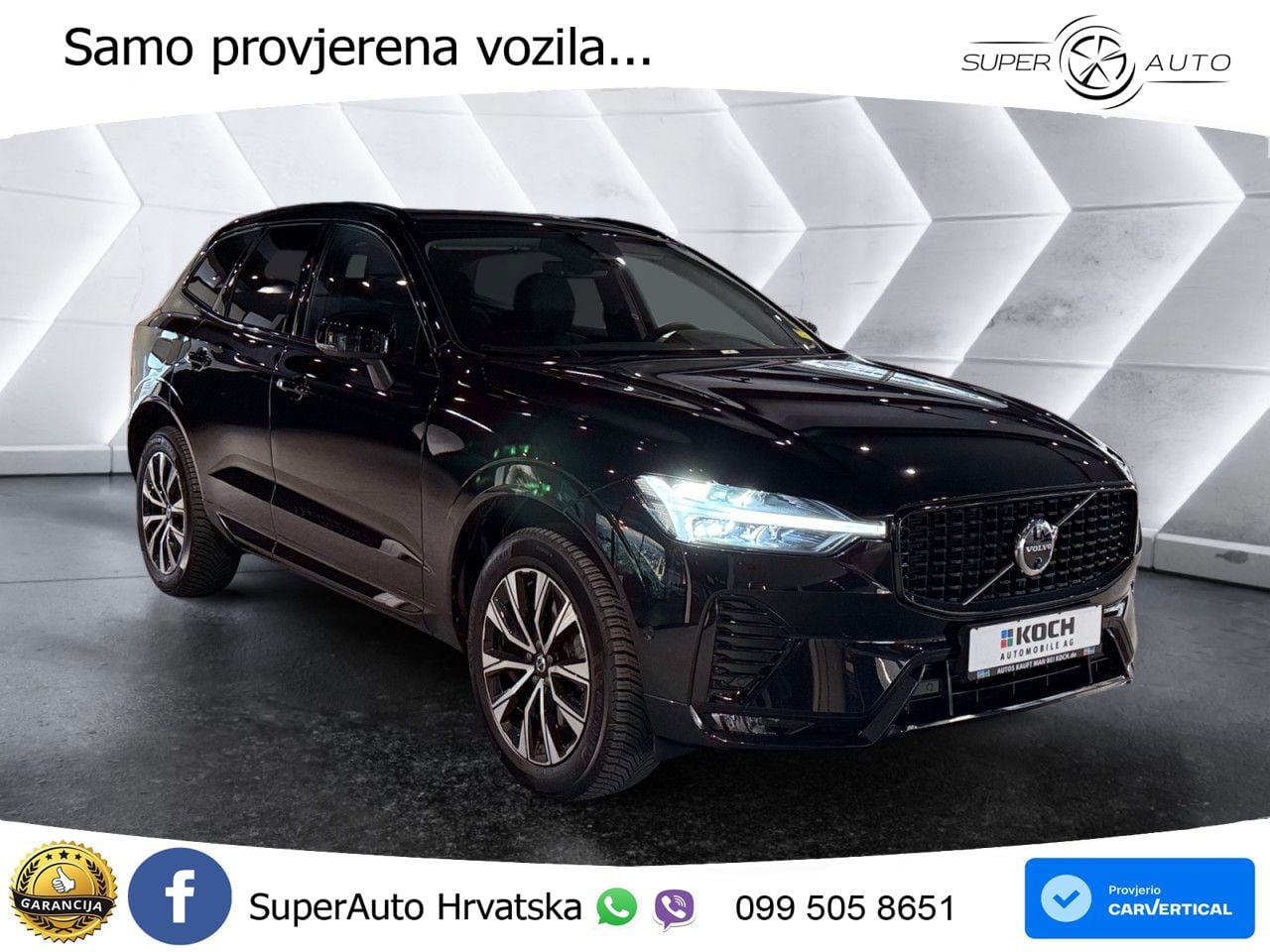 Volvo XC60 B5 Benzin AWD Geartronic ZRAČNI+ACC+4xGR SJED+KAM