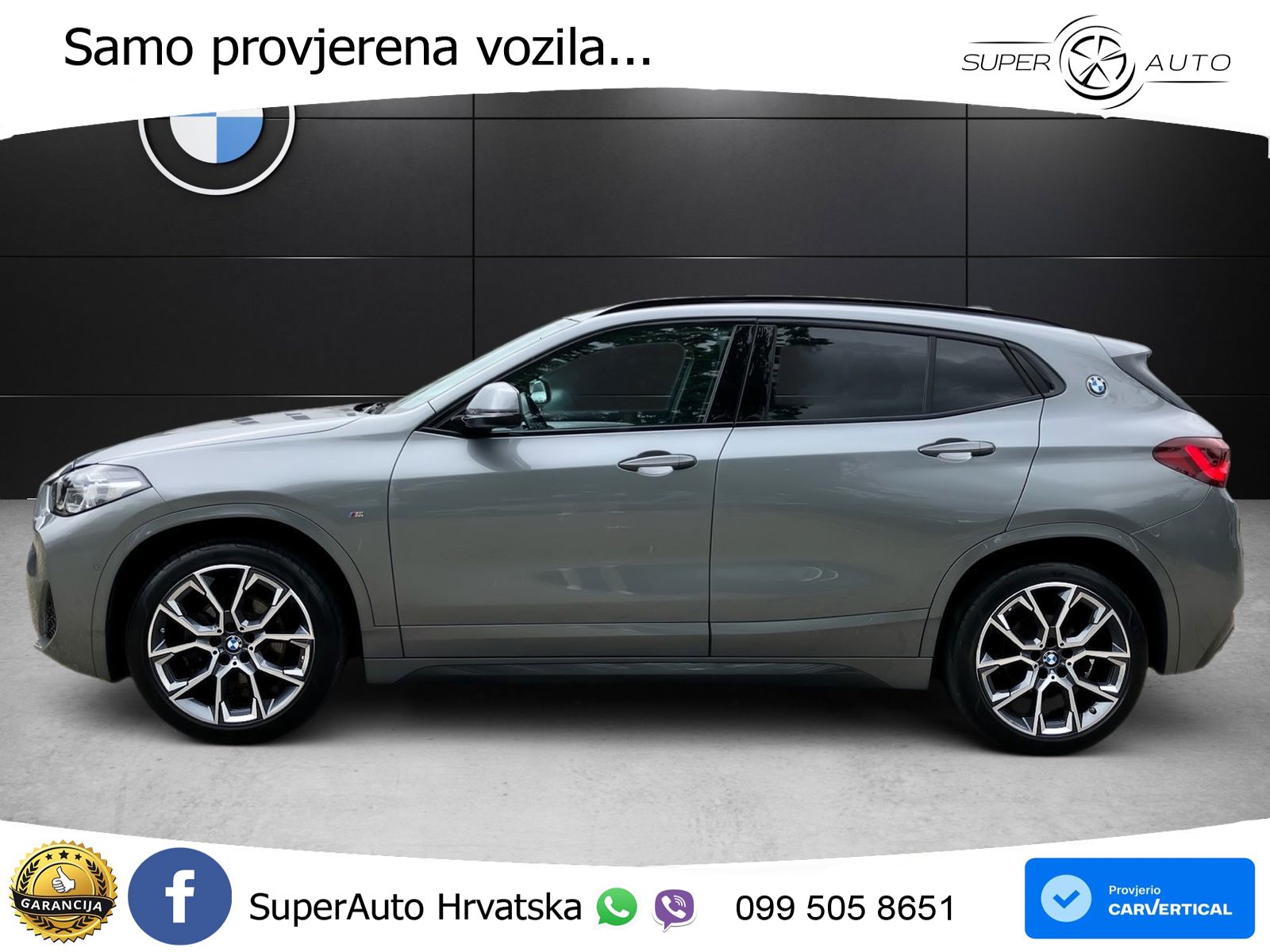 BMW X2 xDrive18d Manual M Sport LED+GR SJED+ACC