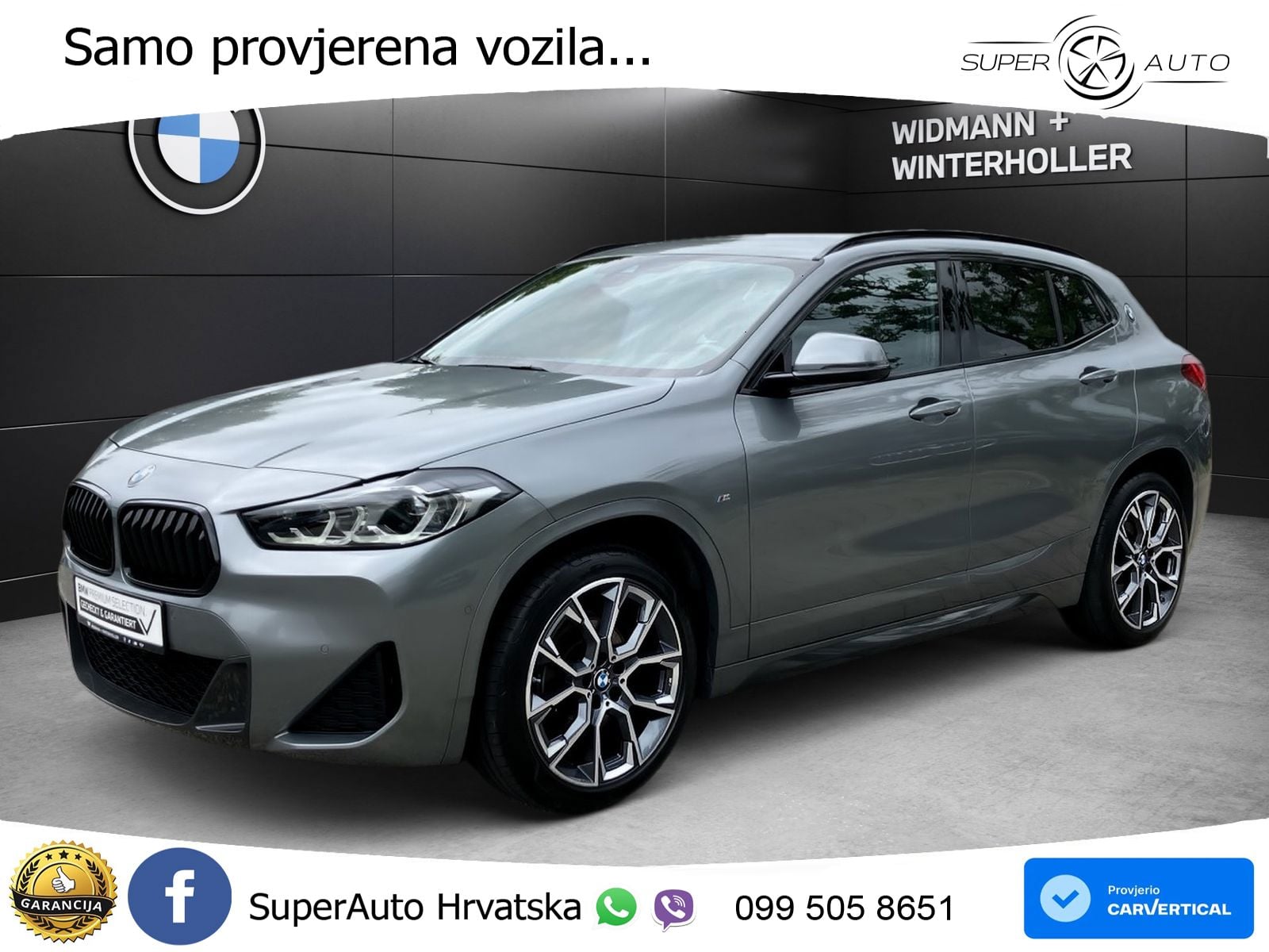 BMW X2 xDrive18d Manual M Sport LED+GR SJED+ACC