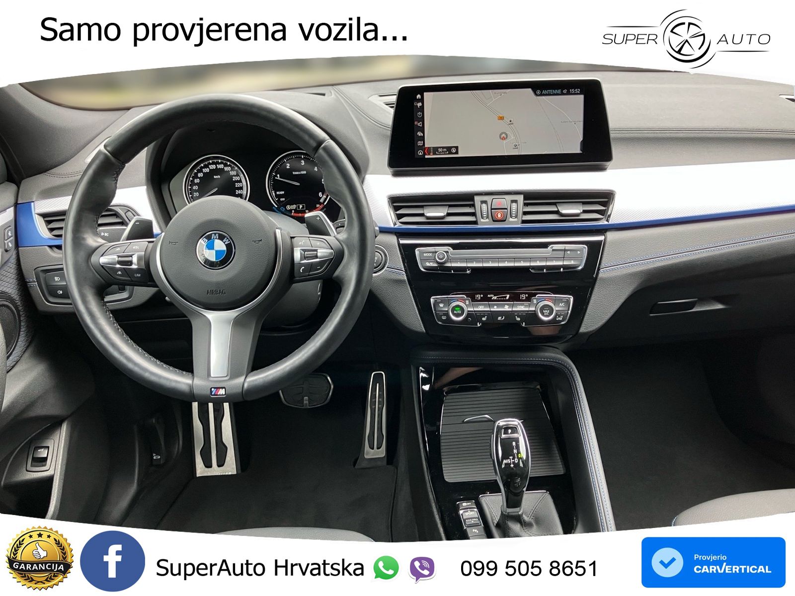 BMW X2 xDrive18d Manual M Sport LED+GR SJED+ACC