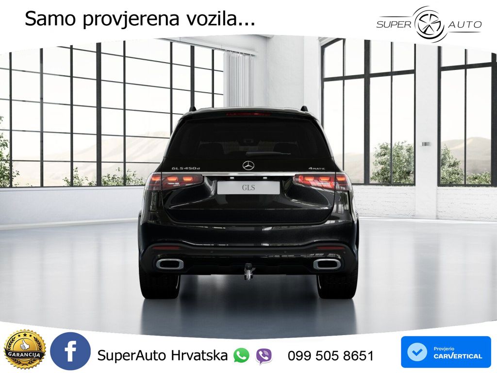 Mercedes-Benz GLS GLS 450d EQ Boost 4MATIC 9G-TRONIC AMG ZRAČNI+ACC+GR SJED+360+PANO