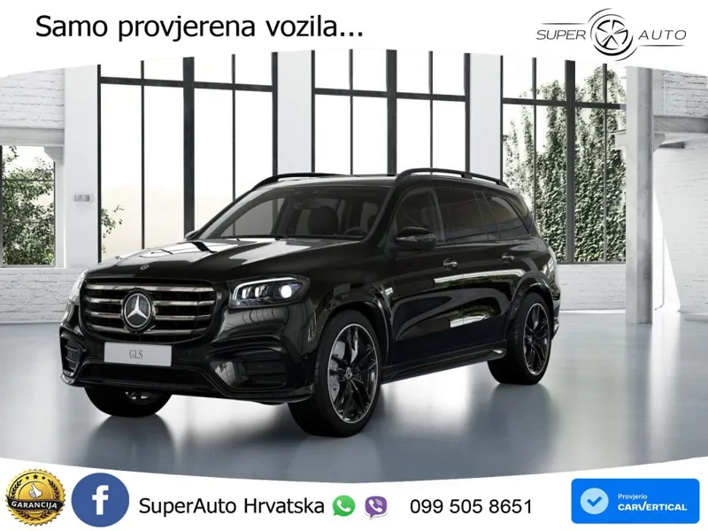 Mercedes-Benz GLS GLS 450d EQ Boost 4MATIC 9G-TRONIC AMG ZRAČNI+ACC+GR SJED+360+PANO