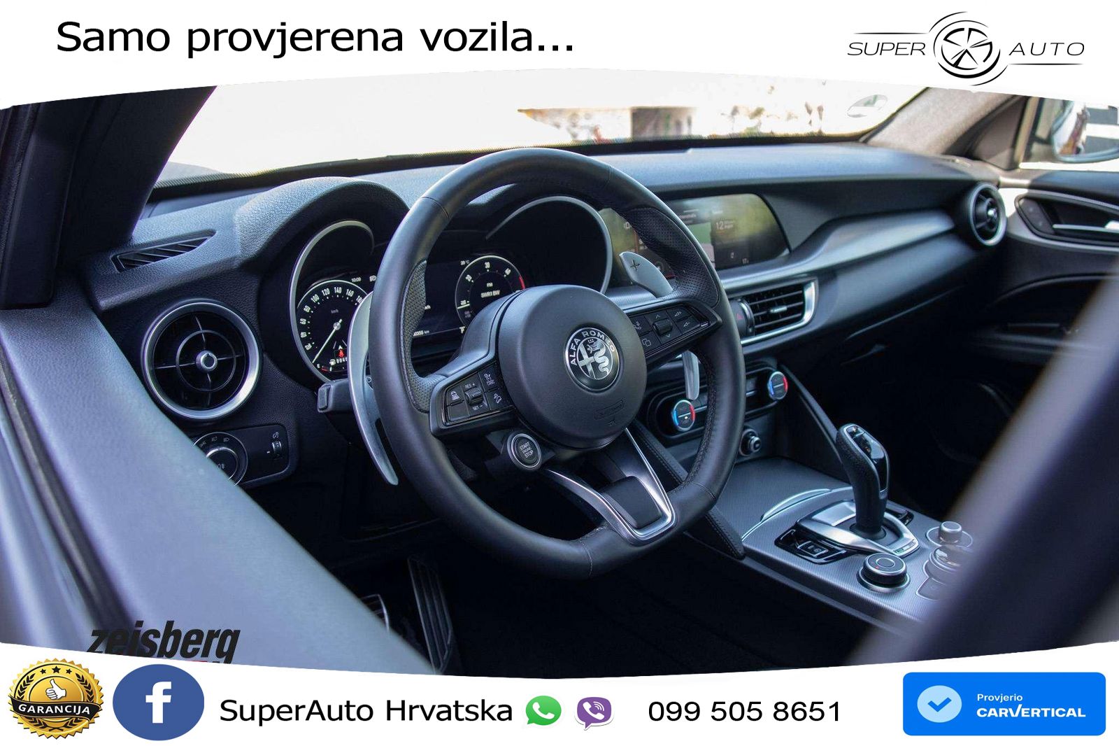 Alfa Romeo Stelvio 2.2 MultiJet II (210 KS) Q4 Automatic LED+ACC