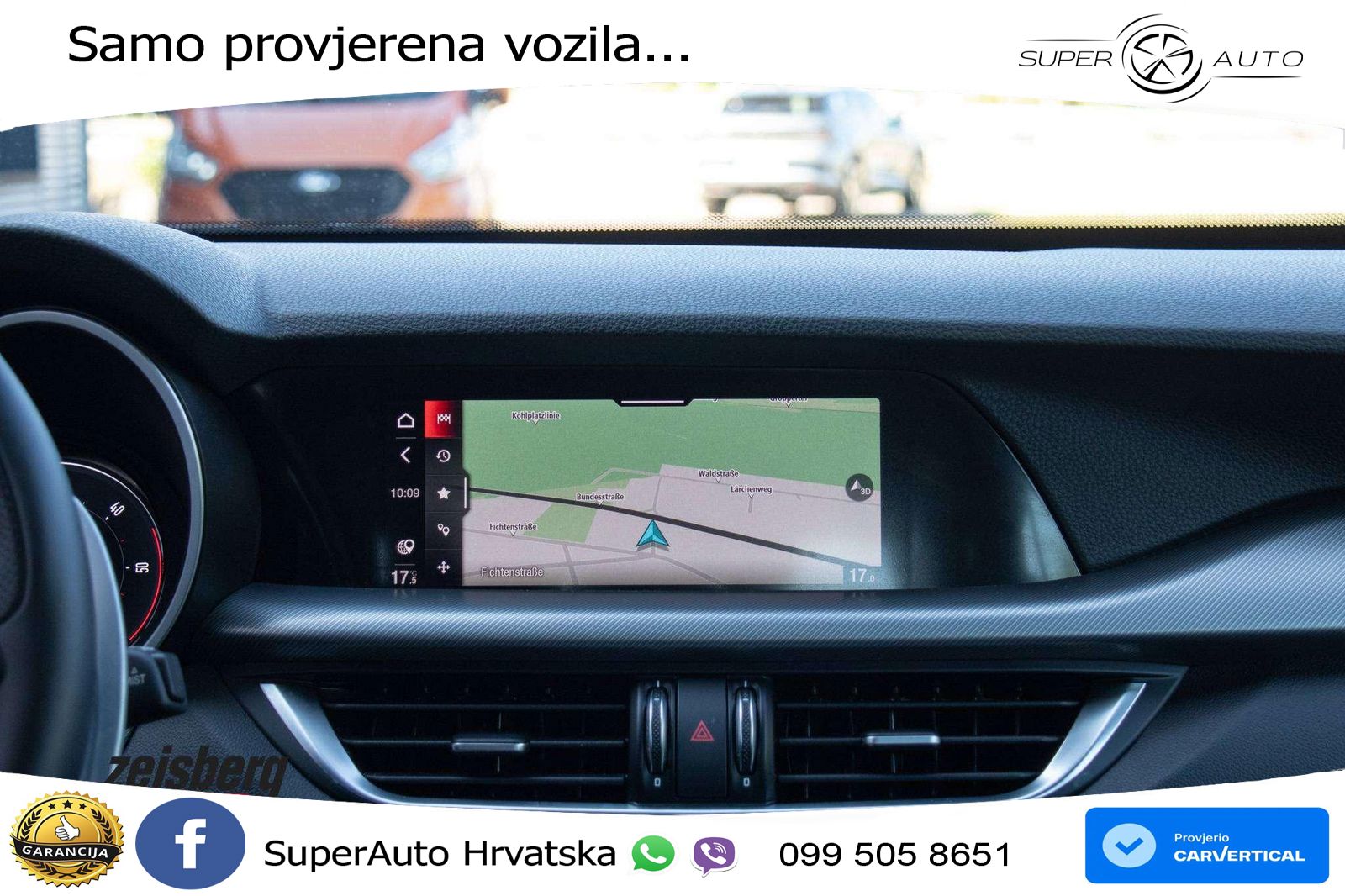Alfa Romeo Stelvio 2.2 MultiJet II (210 KS) Q4 Automatic LED+ACC