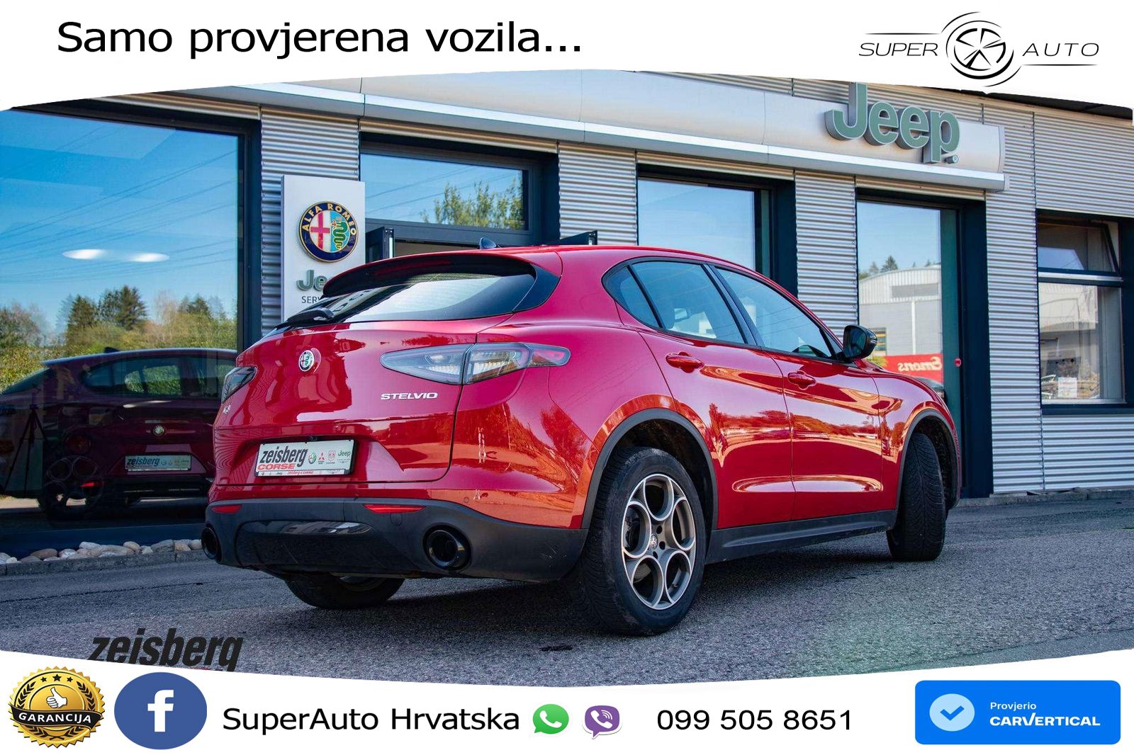 Alfa Romeo Stelvio 2.2 MultiJet II (210 KS) Q4 Automatic LED+ACC