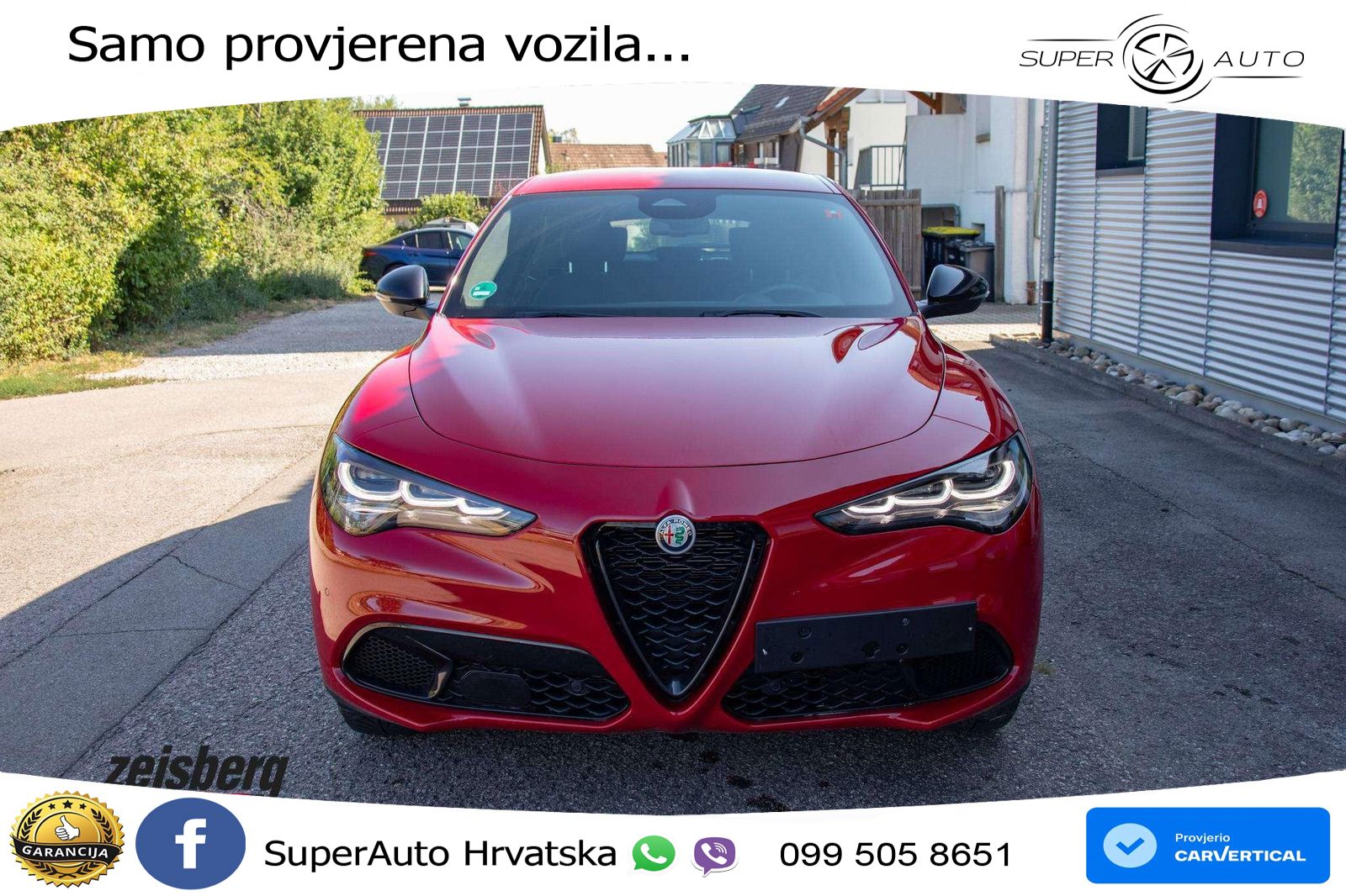 Alfa Romeo Stelvio 2.2 MultiJet II (210 KS) Q4 Automatic LED+ACC