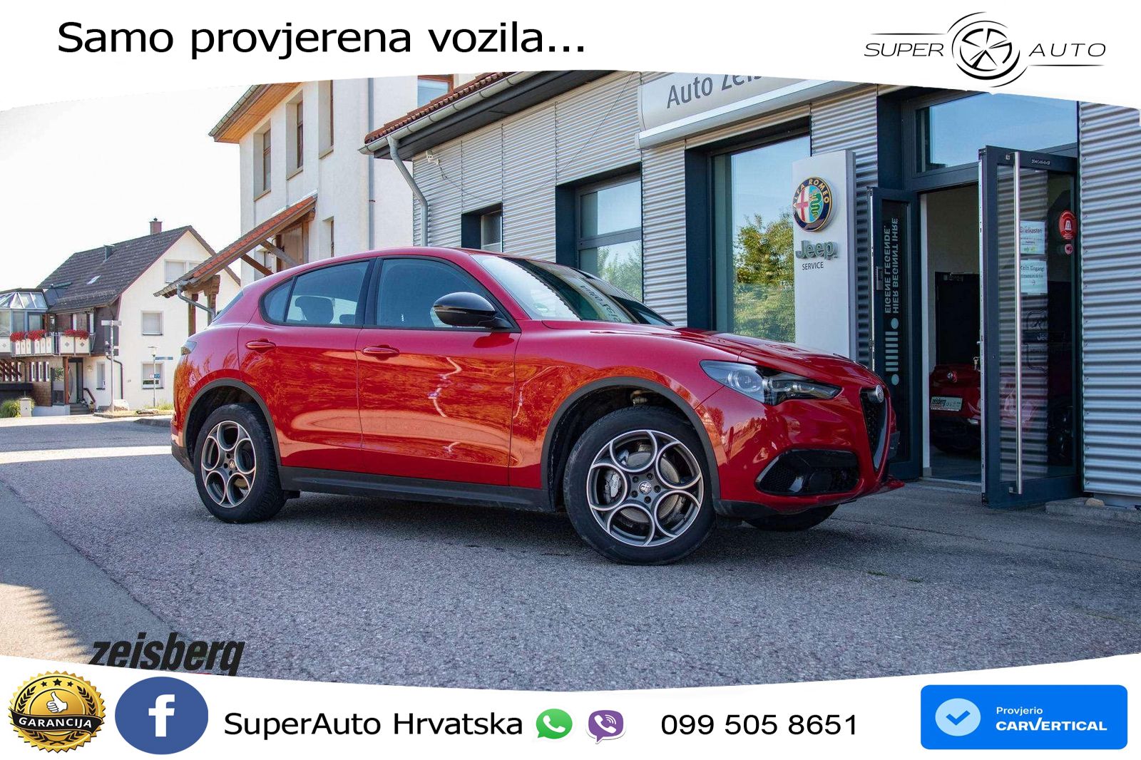 Alfa Romeo Stelvio 2.2 MultiJet II (210 KS) Q4 Automatic LED+ACC