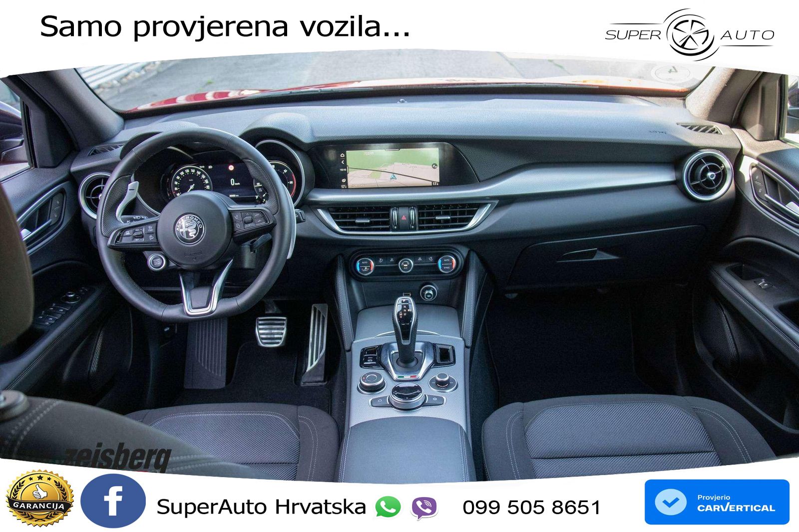 Alfa Romeo Stelvio 2.2 MultiJet II (210 KS) Q4 Automatic LED+ACC