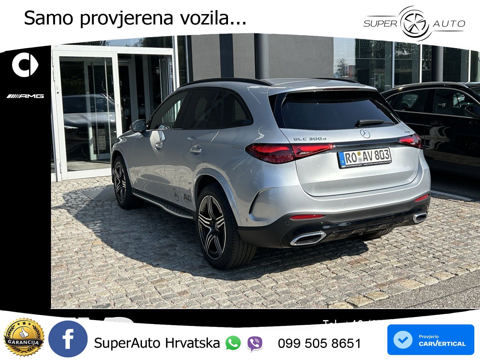 Mercedes GLC 300d (269 KS) 4MATIC 9G-TRONIC AMG ACC+GR SJED+360+PANO
