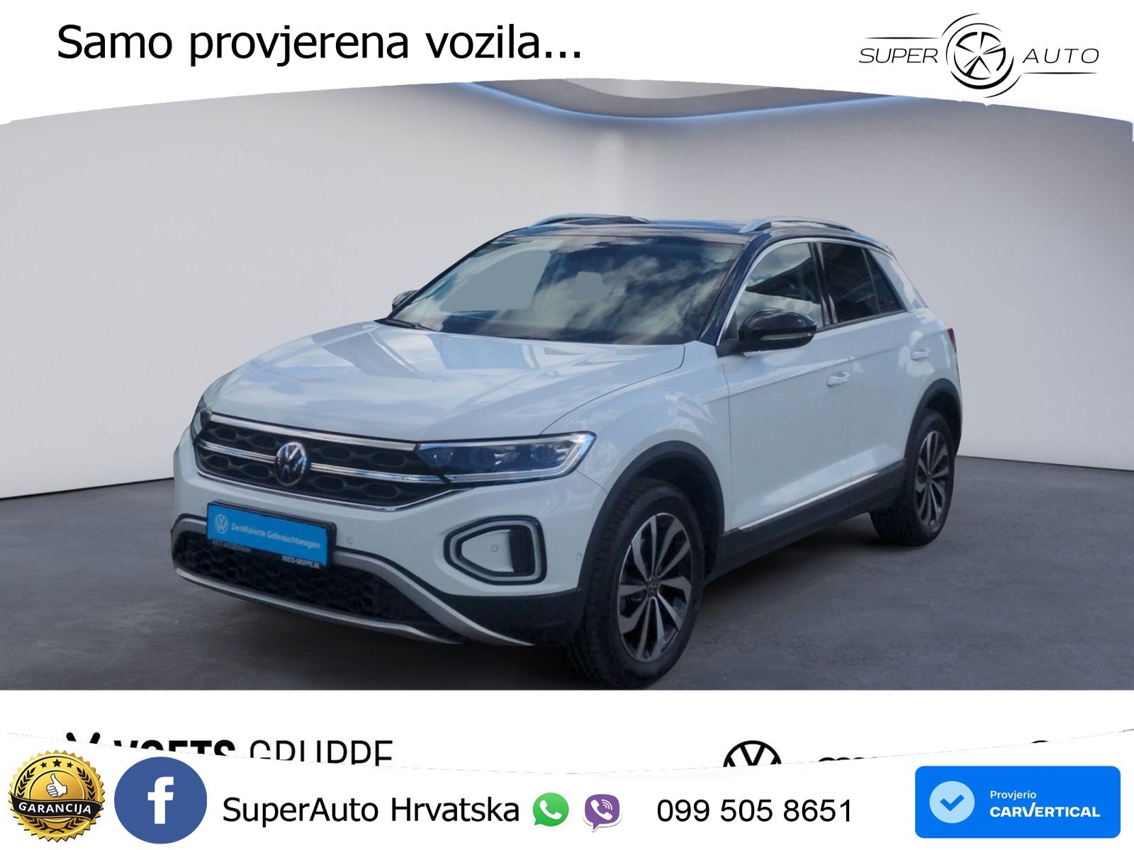 Volkswagen T-Roc 1.5 TSI (150 KS) DSG LED+GR SJED+ACC
