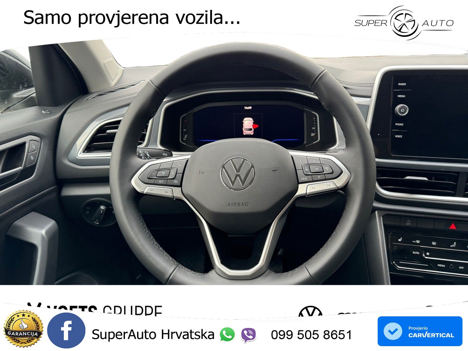 Volkswagen T-Roc 1.5 TSI (150 KS) DSG LED+GR SJED+ACC