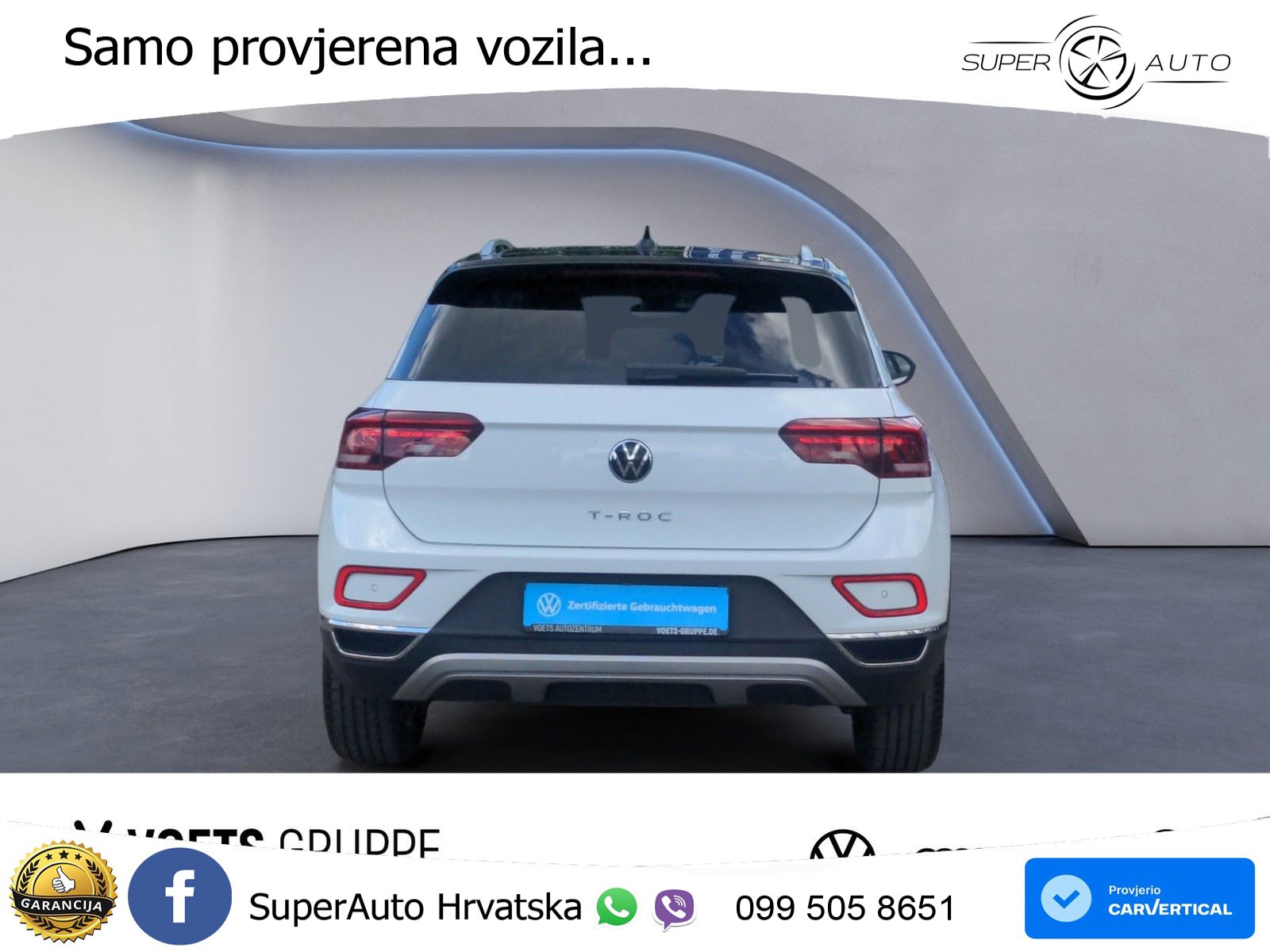 Volkswagen T-Roc 1.5 TSI (150 KS) DSG LED+GR SJED+ACC