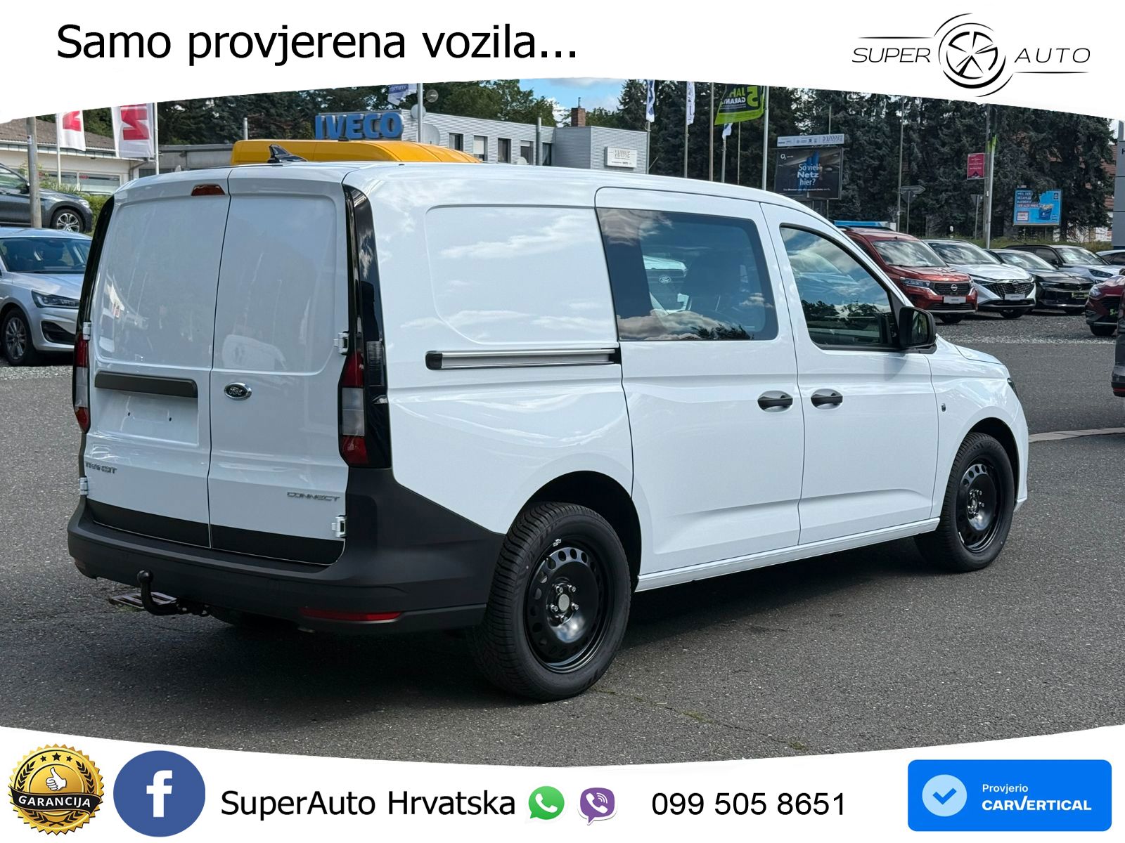 Ford Transit Connect FlexCab L2 Trend NAV*iACC 102 KS