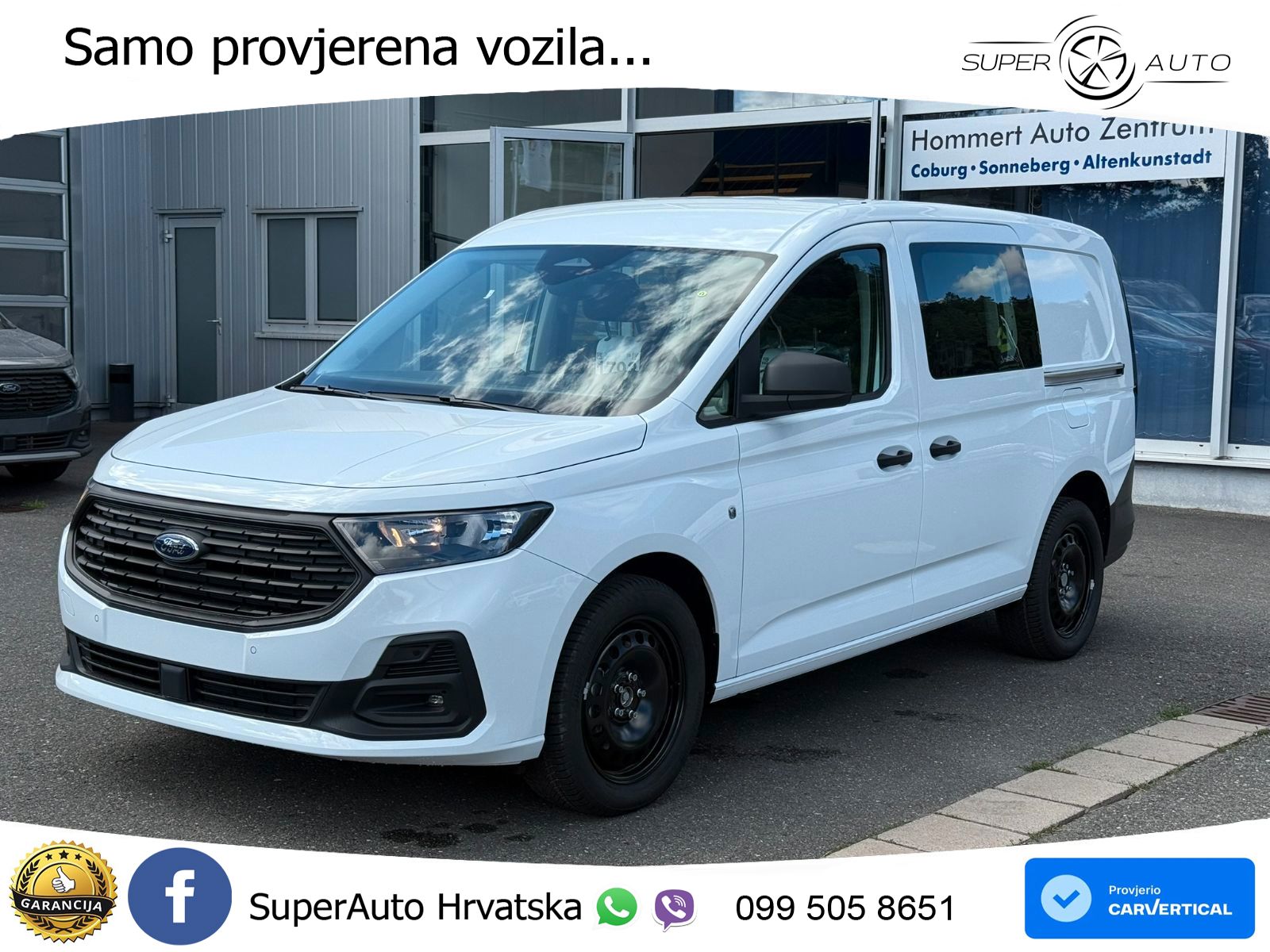 Ford Transit Connect FlexCab L2 Trend NAV*iACC 102 KS