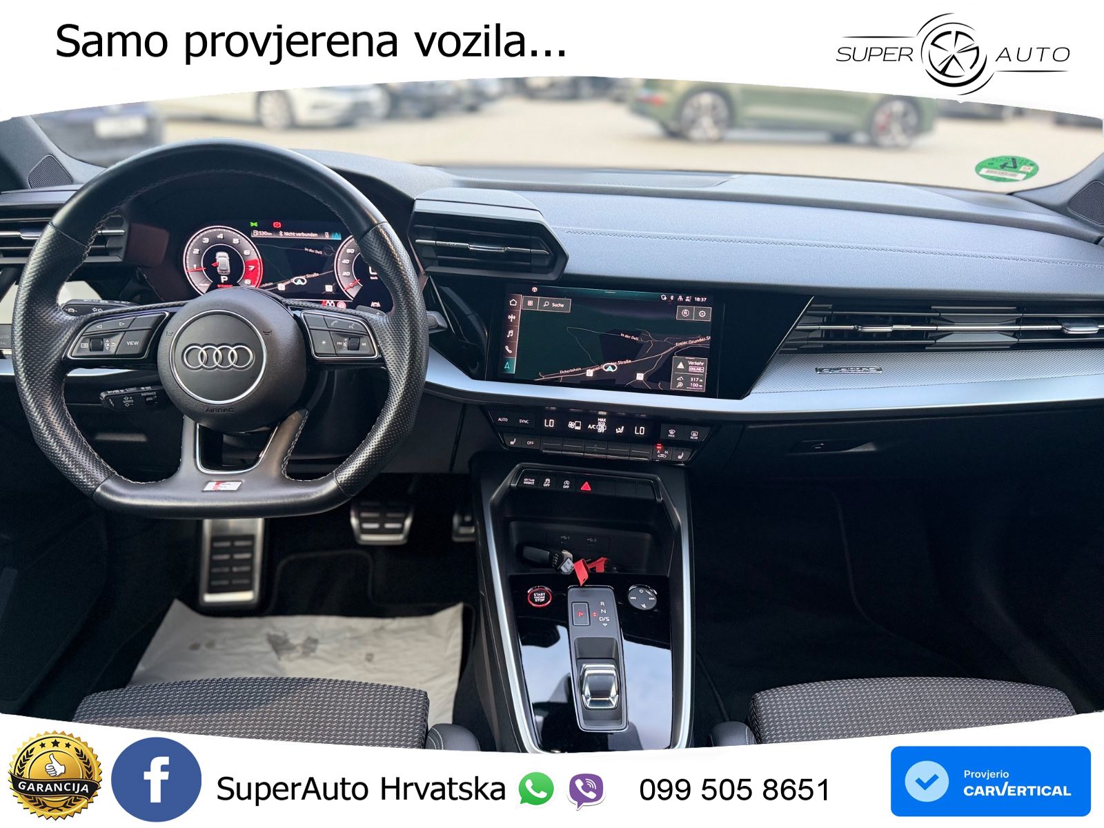 Audi S3 2.0 TFSI (310 KS) quattro S tronic LED+GR SJED+ACC