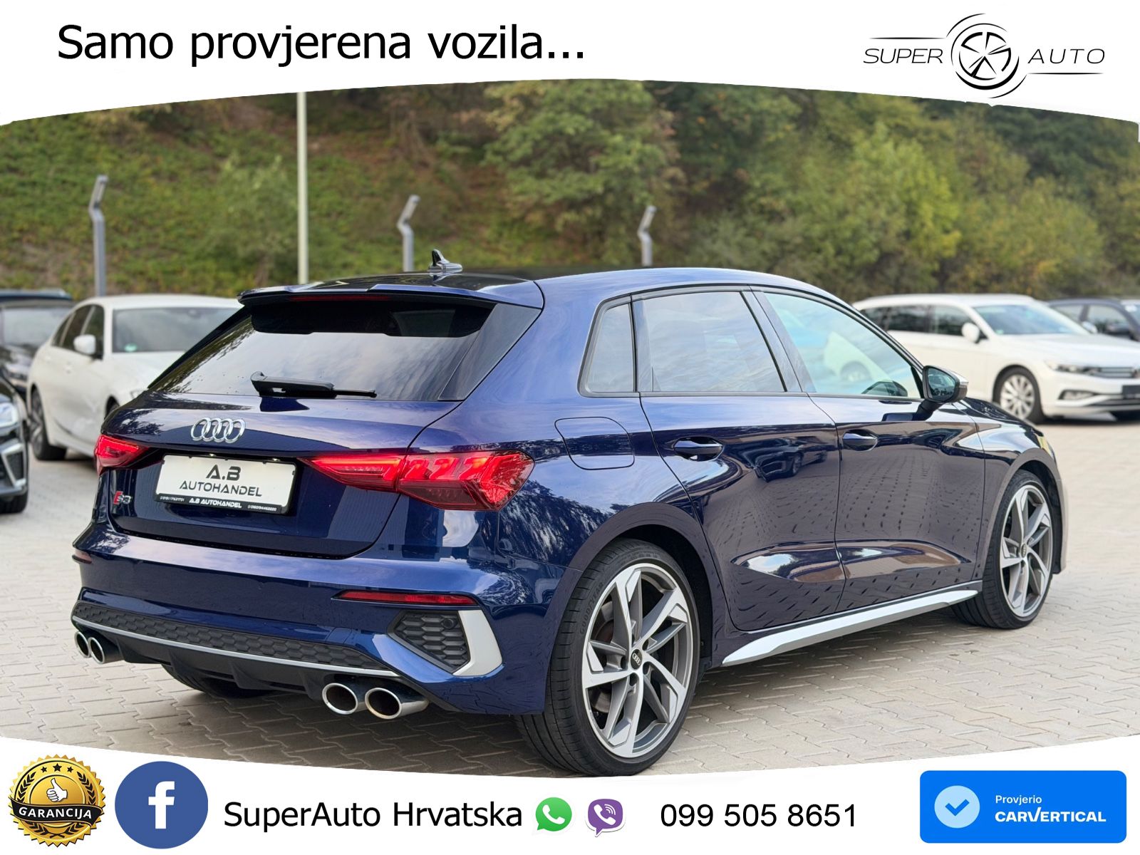 Audi S3 2.0 TFSI (310 KS) quattro S tronic LED+GR SJED+ACC