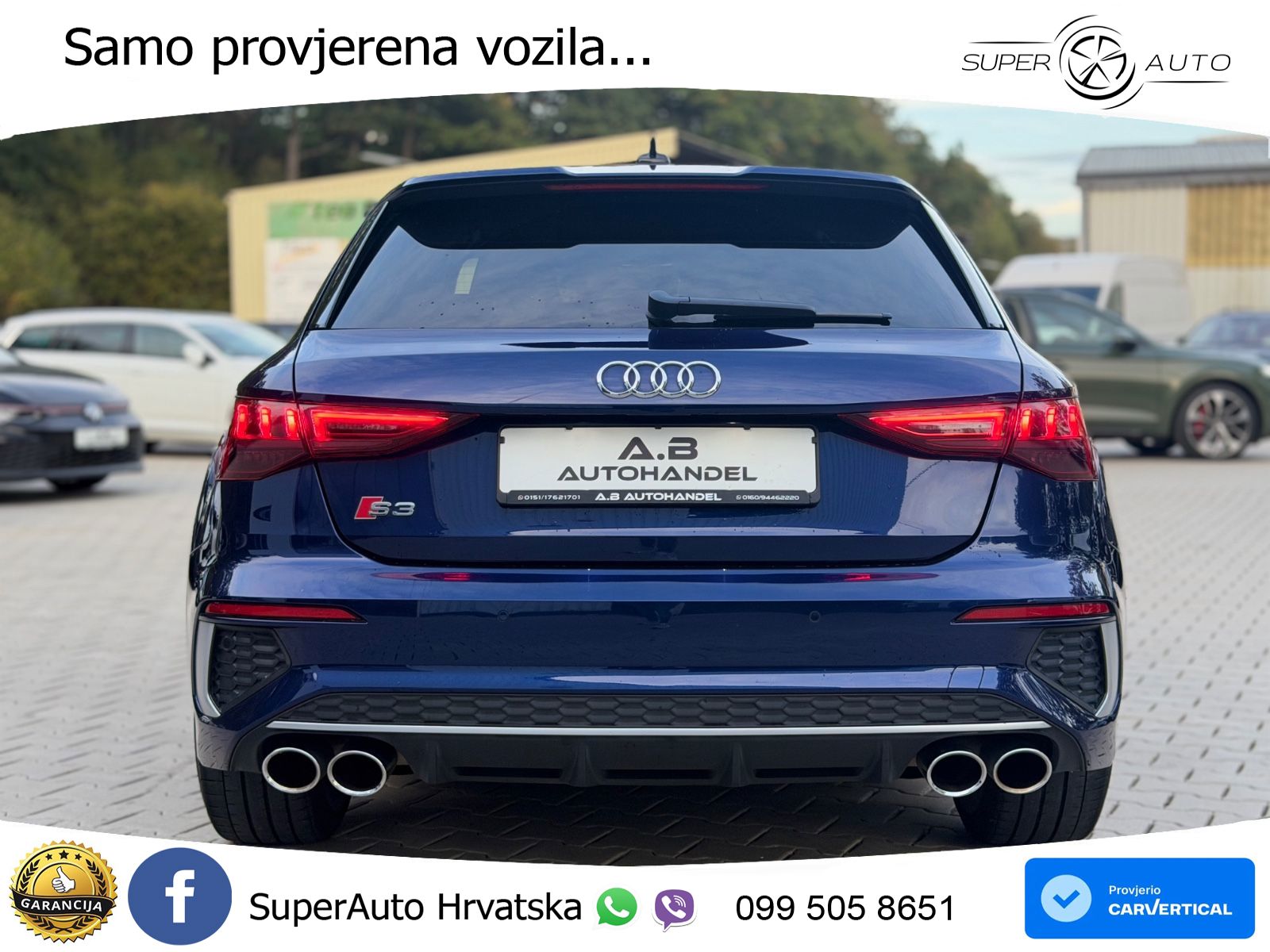 Audi S3 2.0 TFSI (310 KS) quattro S tronic LED+GR SJED+ACC