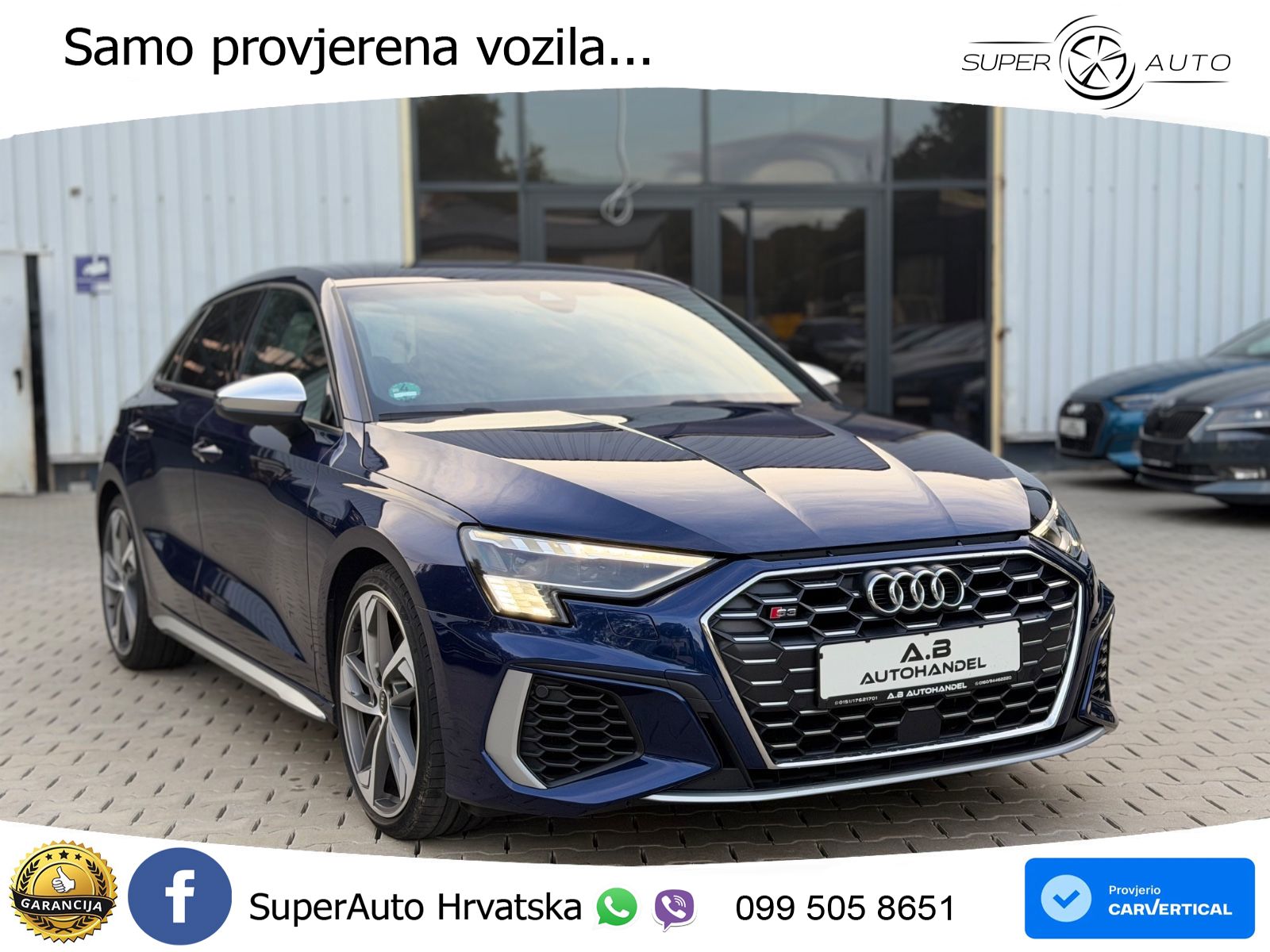 Audi S3 2.0 TFSI (310 KS) quattro S tronic LED+GR SJED+ACC