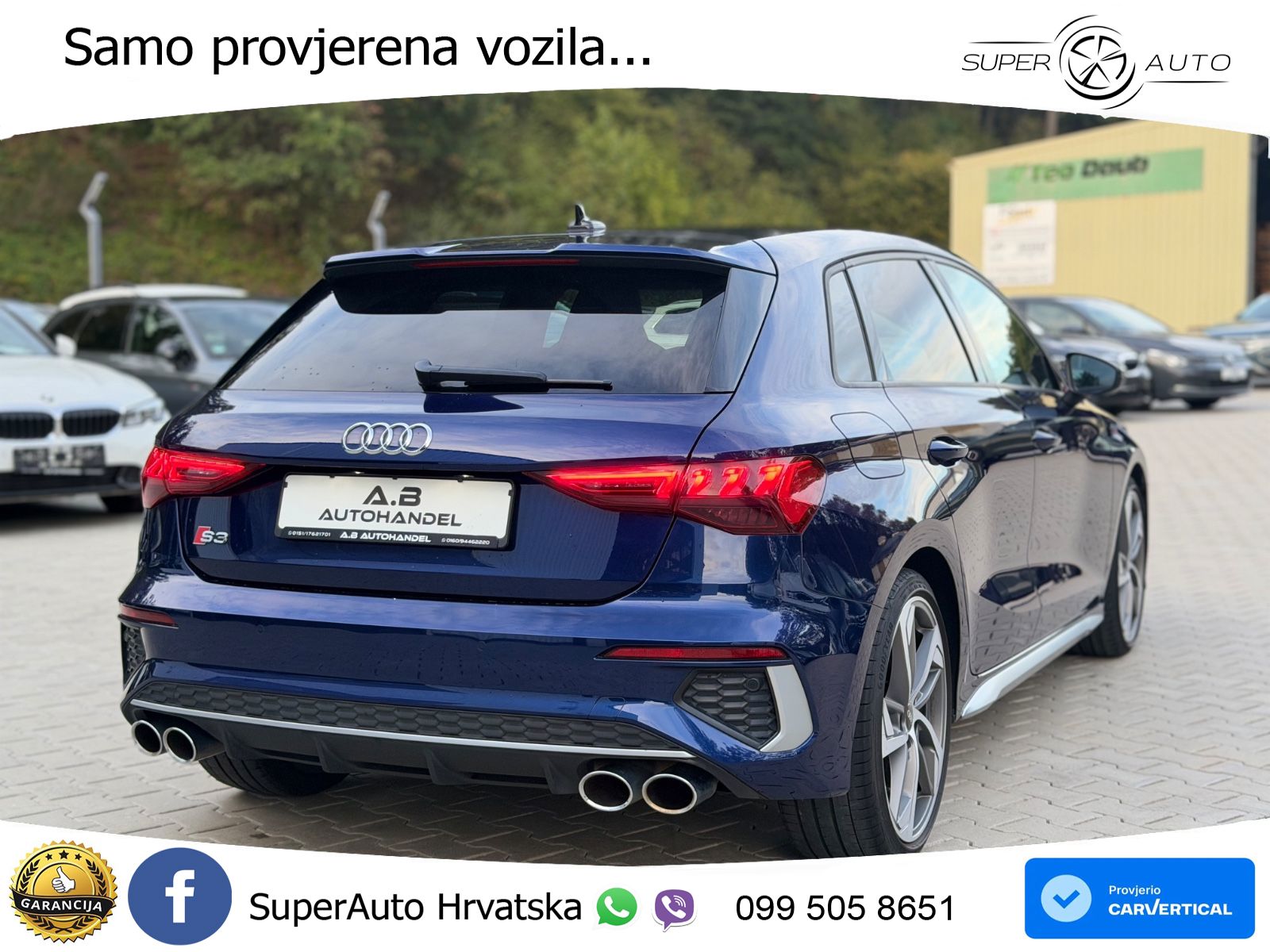 Audi S3 2.0 TFSI (310 KS) quattro S tronic LED+GR SJED+ACC
