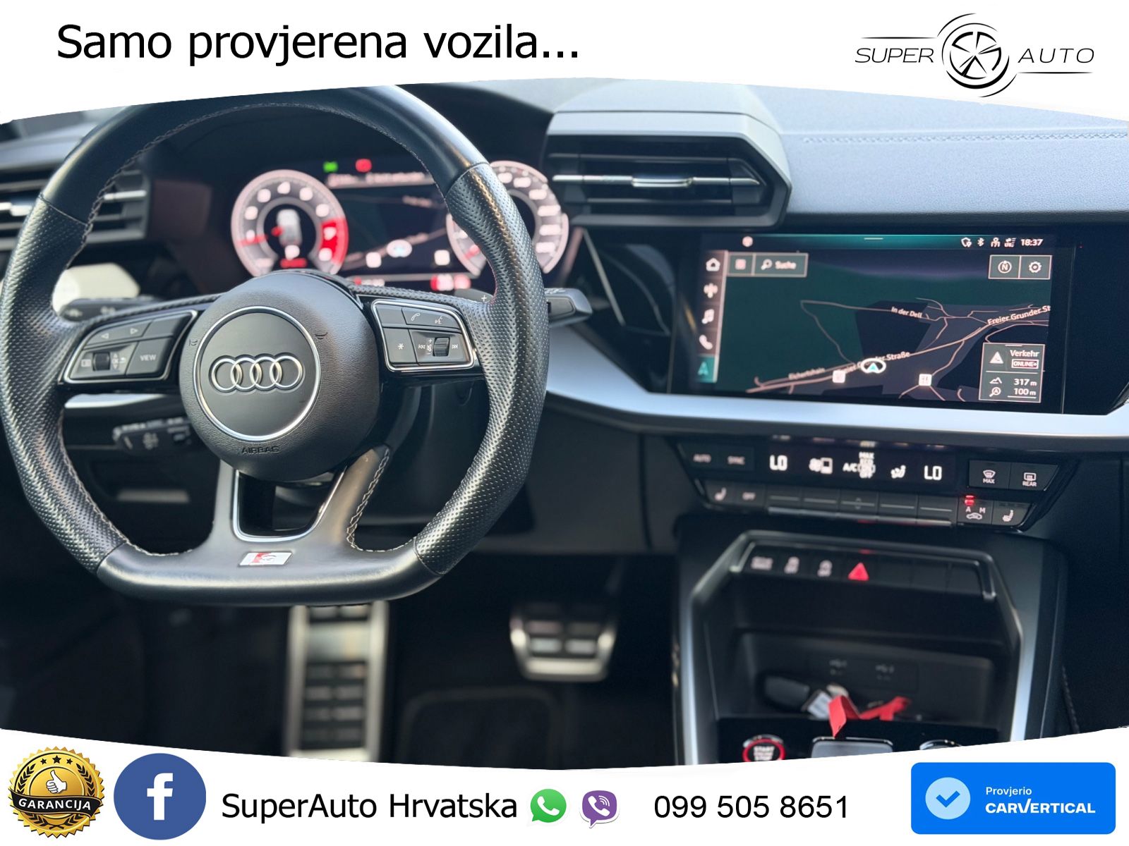 Audi S3 2.0 TFSI (310 KS) quattro S tronic LED+GR SJED+ACC