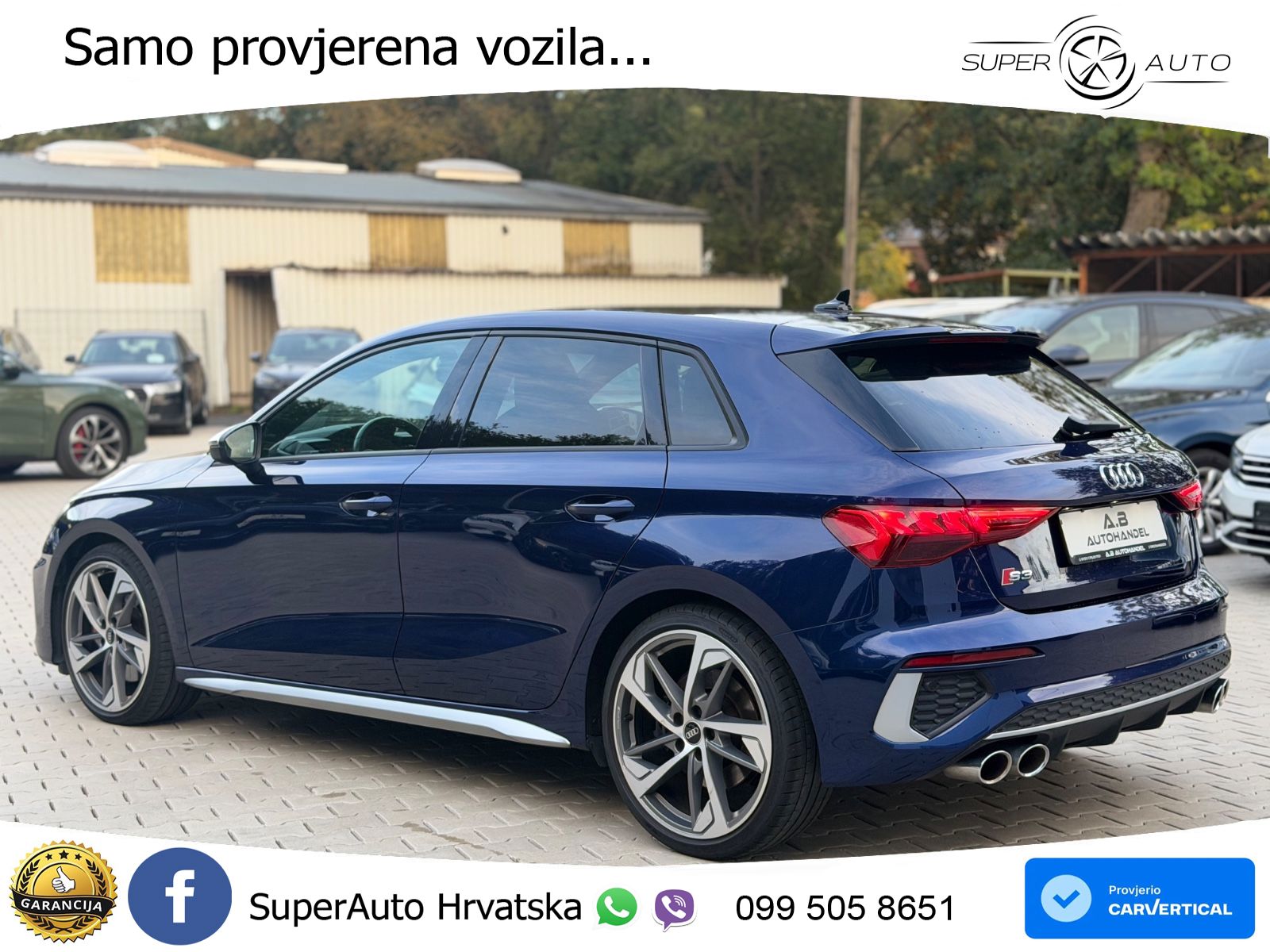 Audi S3 2.0 TFSI (310 KS) quattro S tronic LED+GR SJED+ACC