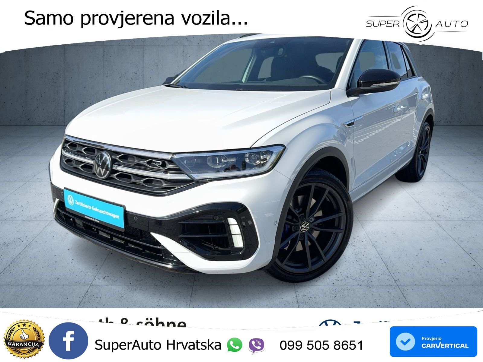 Volkswagen T-Roc I R 2.0 TSI (300 KS) OPF 4M DSG LED+GR SJED+ACC