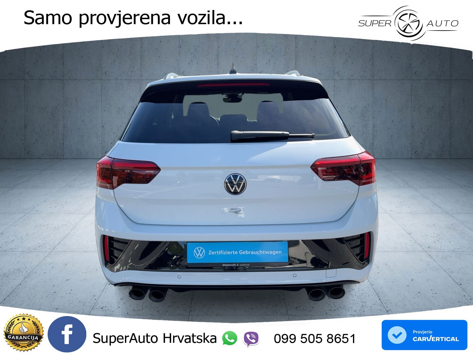 Volkswagen T-Roc I R 2.0 TSI (300 KS) OPF 4M DSG LED+GR SJED+ACC
