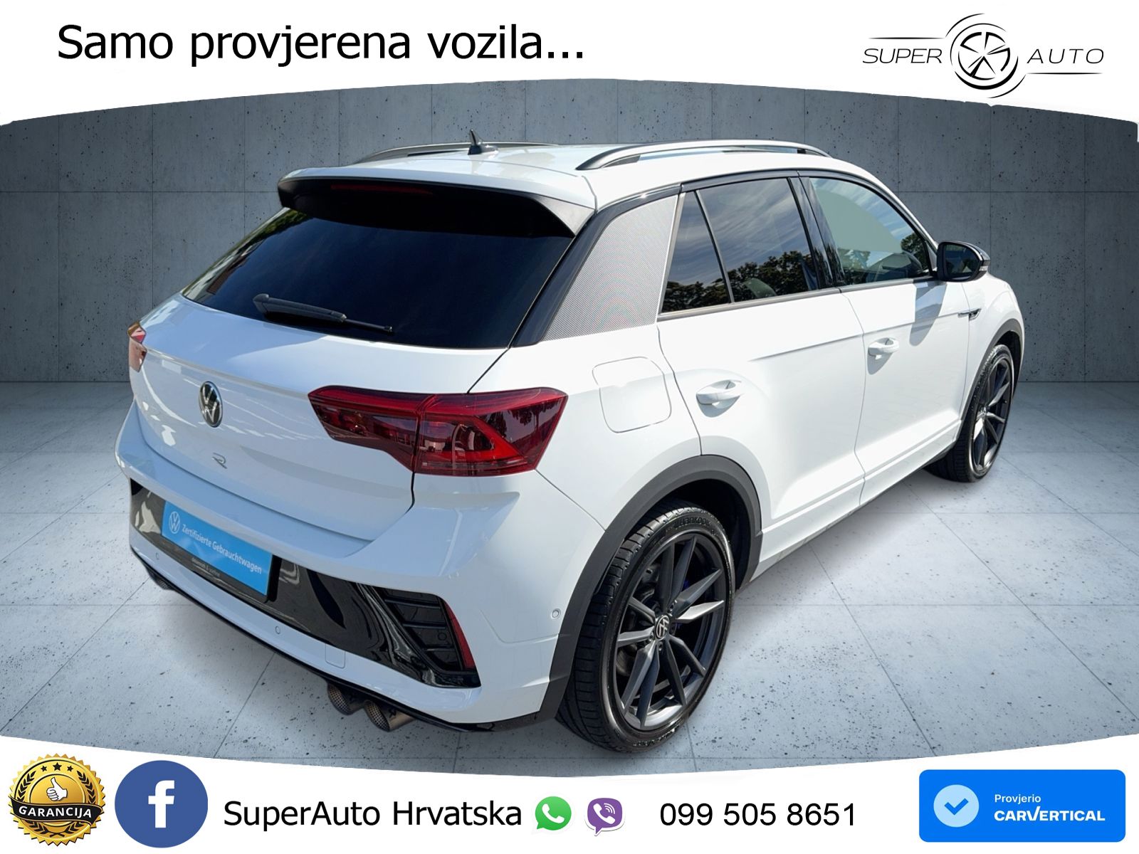Volkswagen T-Roc I R 2.0 TSI (300 KS) OPF 4M DSG LED+GR SJED+ACC
