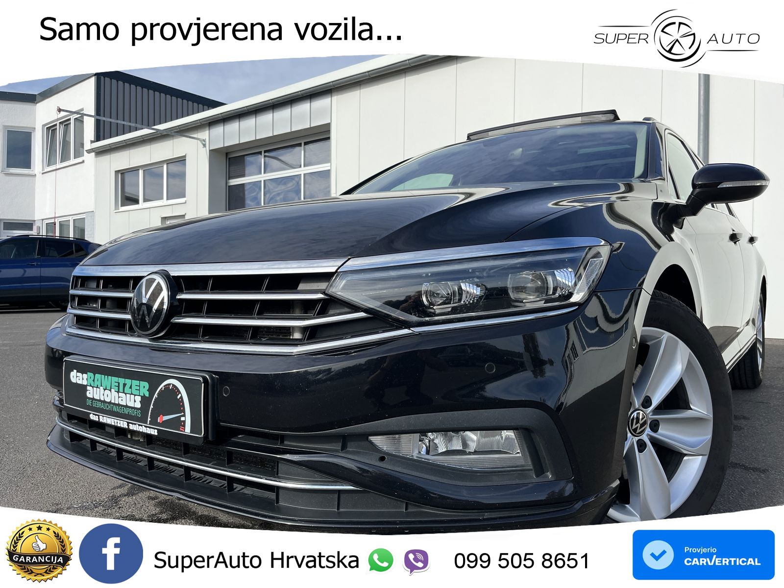 Volkswagen Passat Variant 2.0 TDI (200 KS) DSG Business LED+GR SJED+ACC