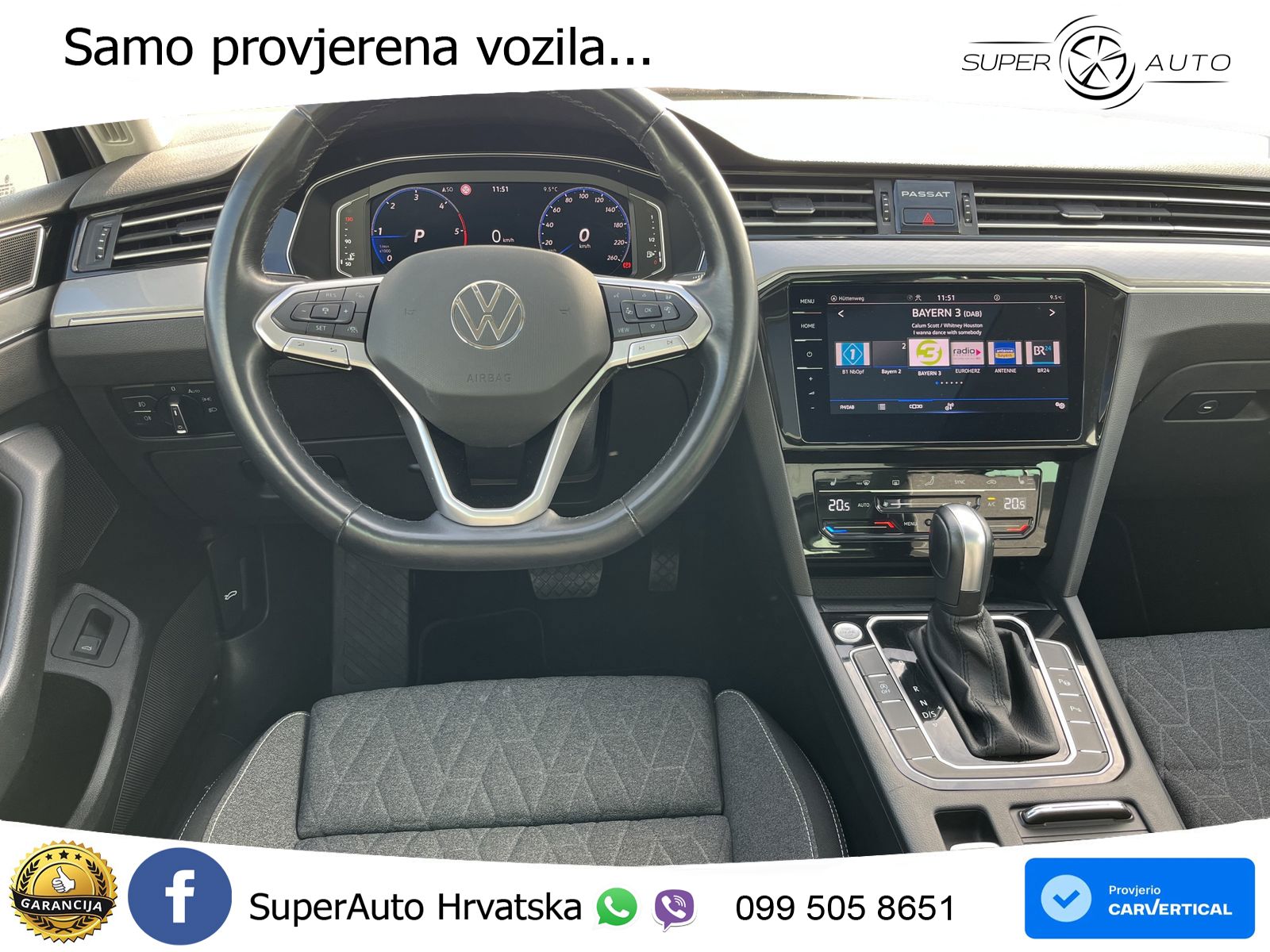 Volkswagen Passat Variant 2.0 TDI (200 KS) DSG Business LED+GR SJED+ACC