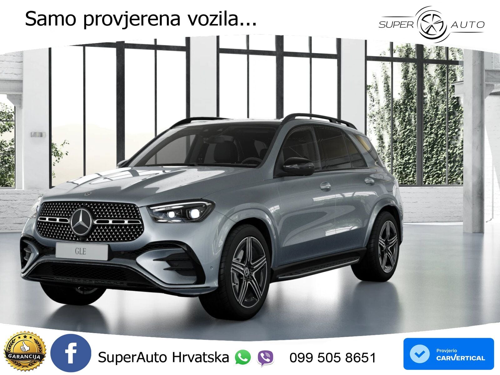 Mercedes GLE 350de (333 KS) 4MATIC 9G-TRONIC AMG ZRAČNI+ACC+GR SJED+360+PANO